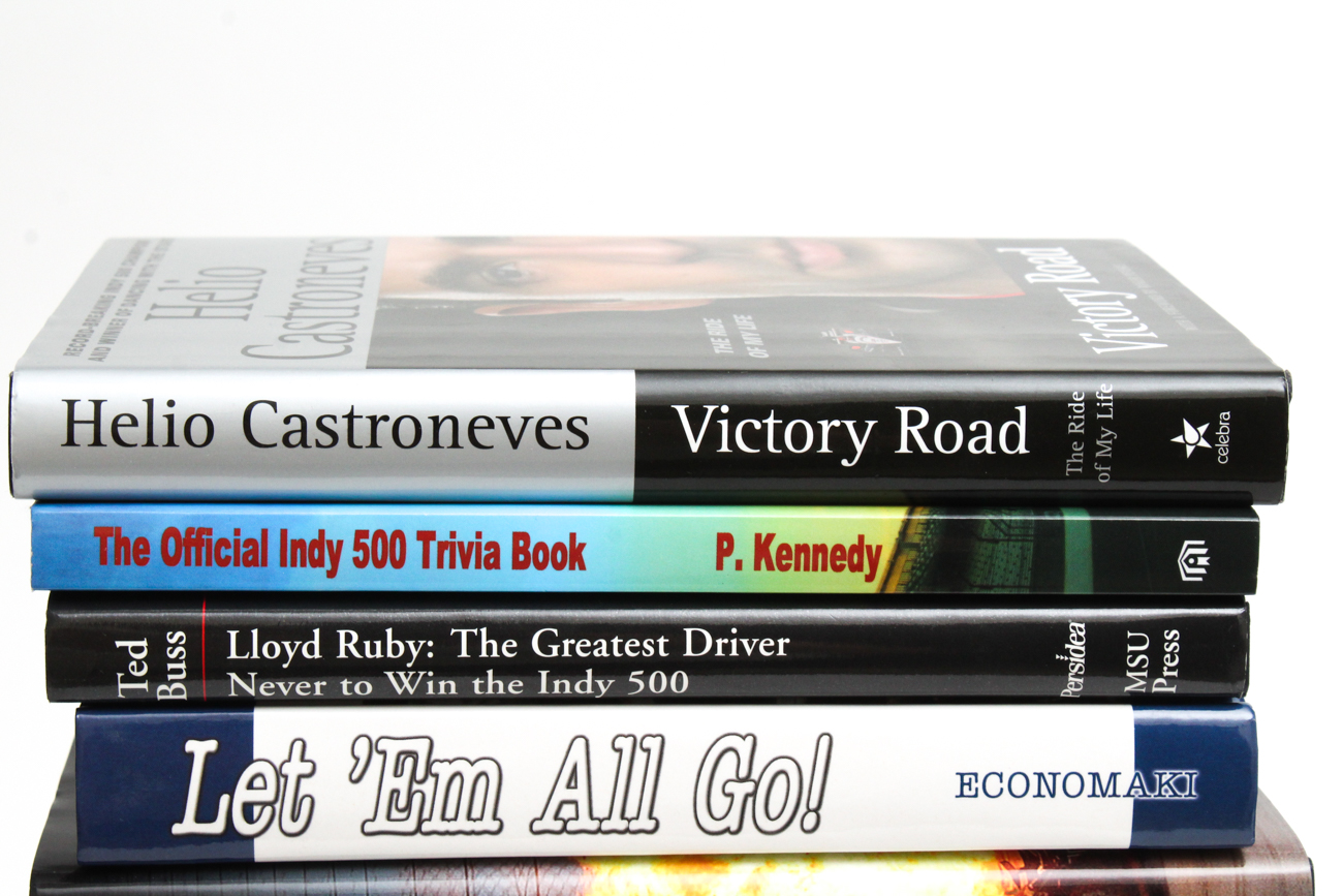 Auto Racing Books Focused on Indianapolis 500 Races and Drivers