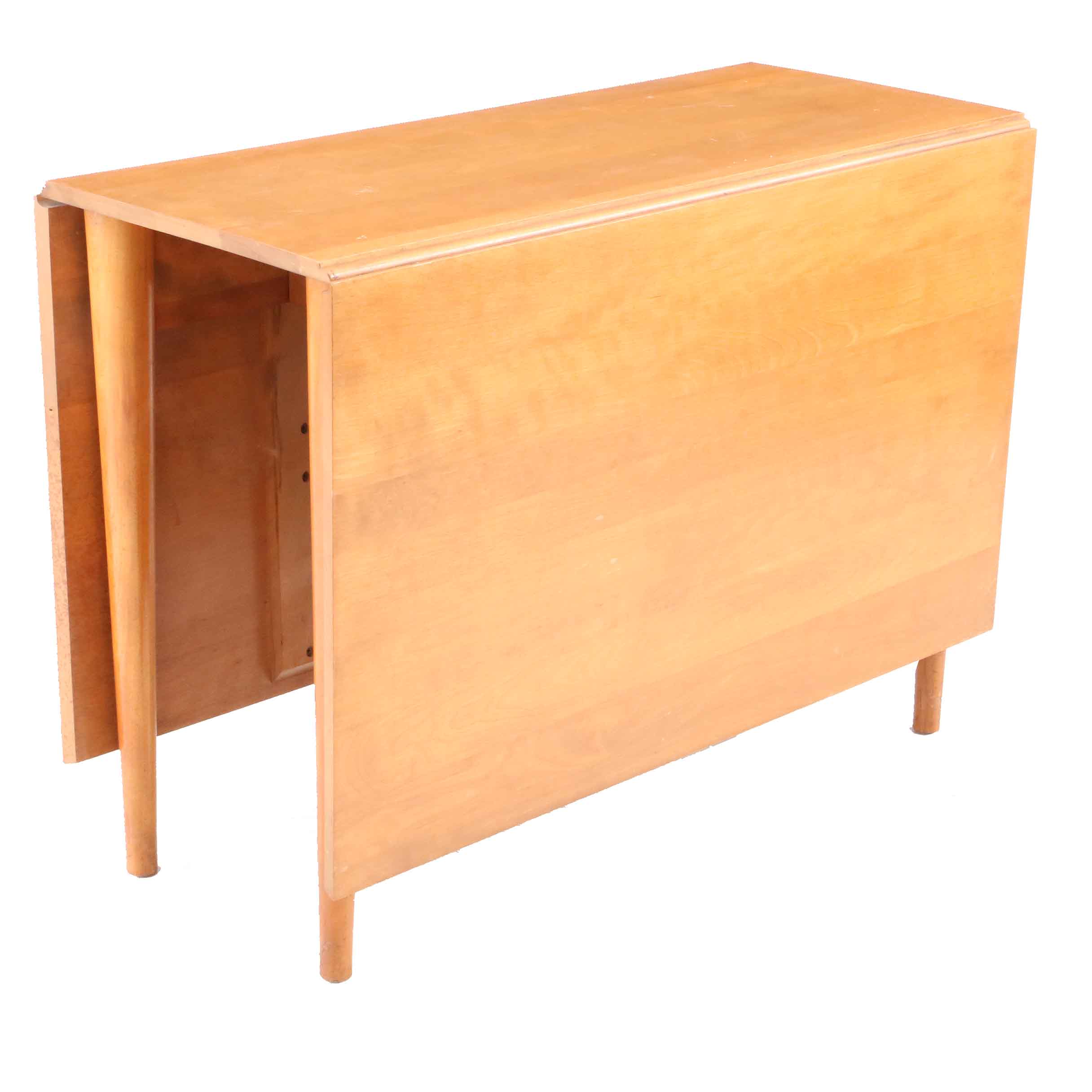 Mid Century Modern Maple Drop Leaf Table by Russel Wright for Conant Ball