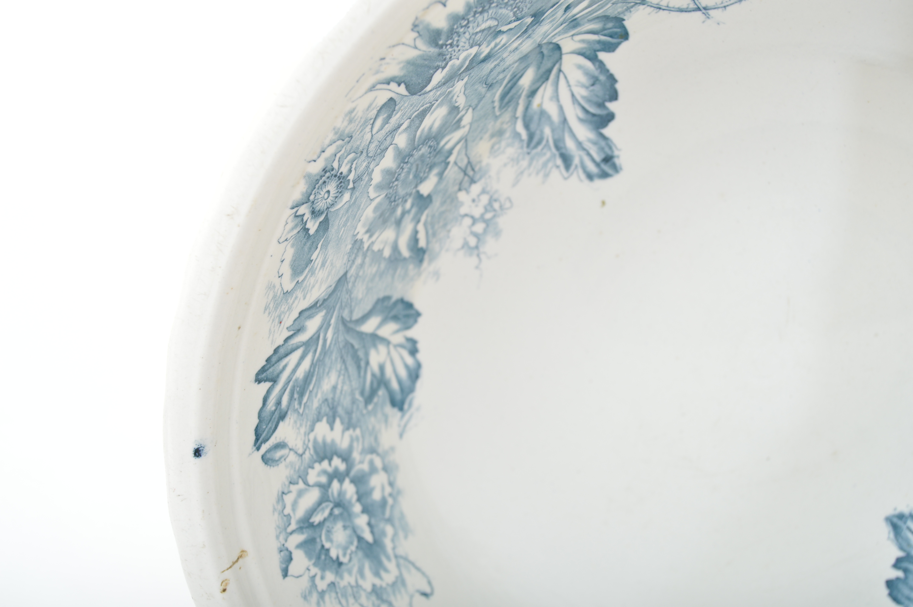 Vintage English Dunn Bennett & Co. Ironstone China Bowl