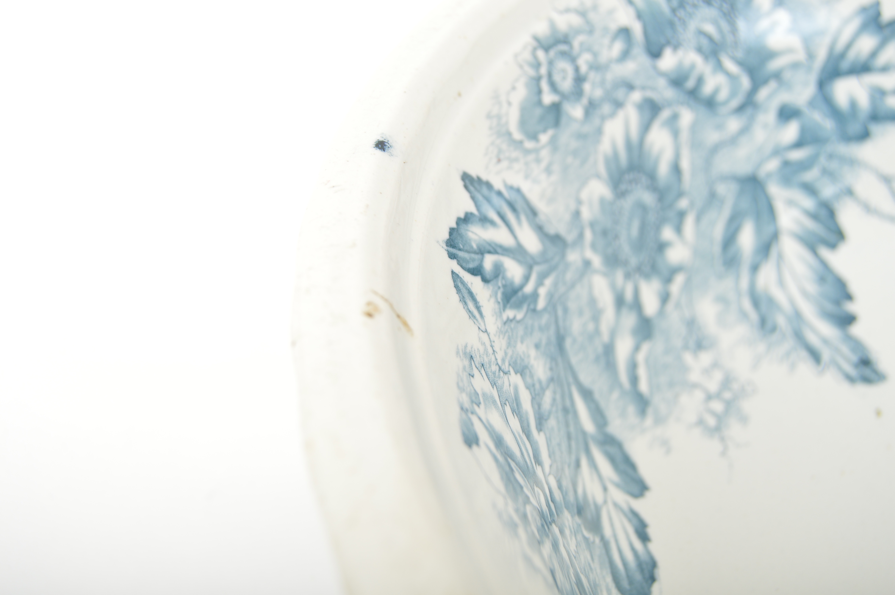 Vintage English Dunn Bennett & Co. Ironstone China Bowl