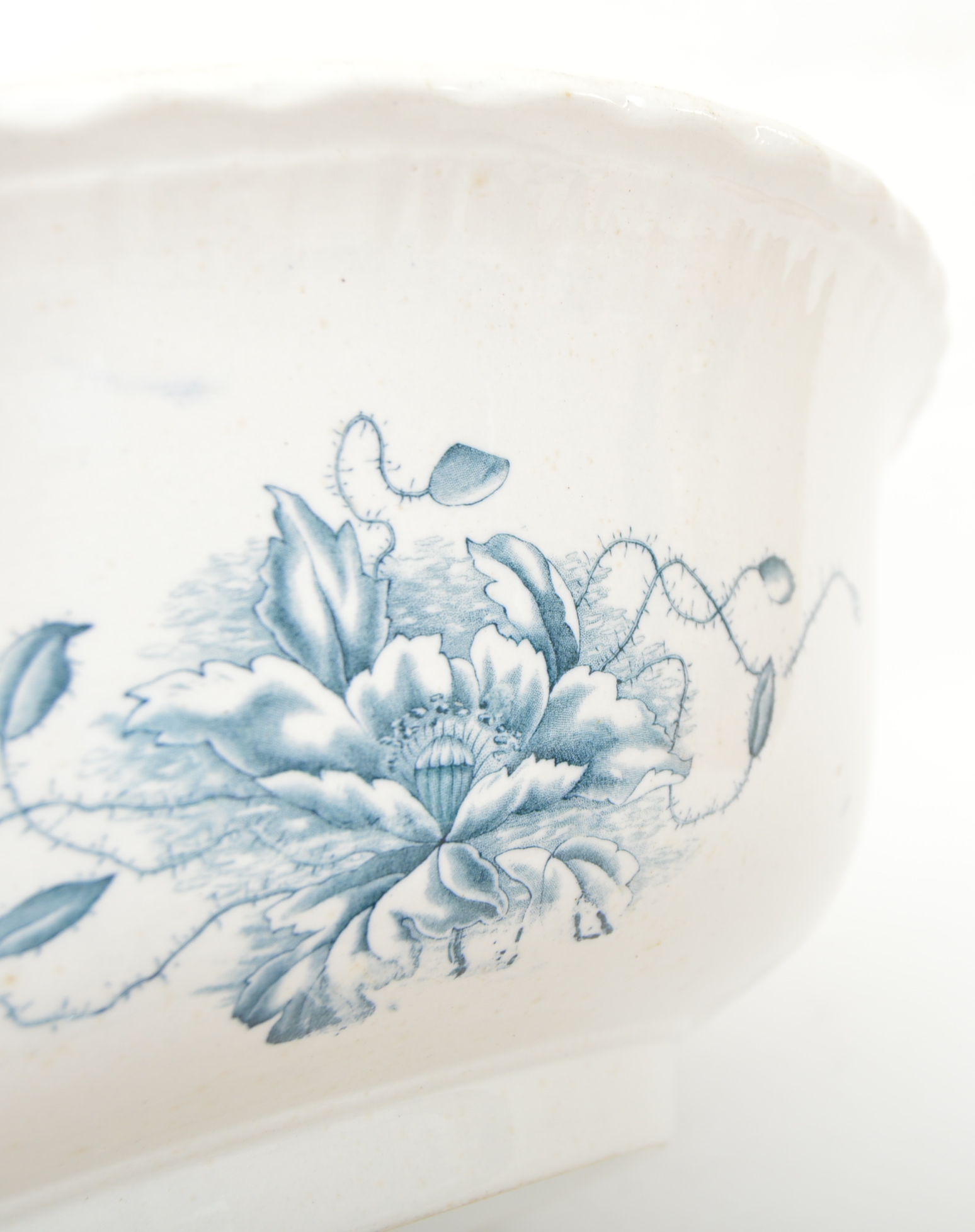 Vintage English Dunn Bennett & Co. Ironstone China Bowl