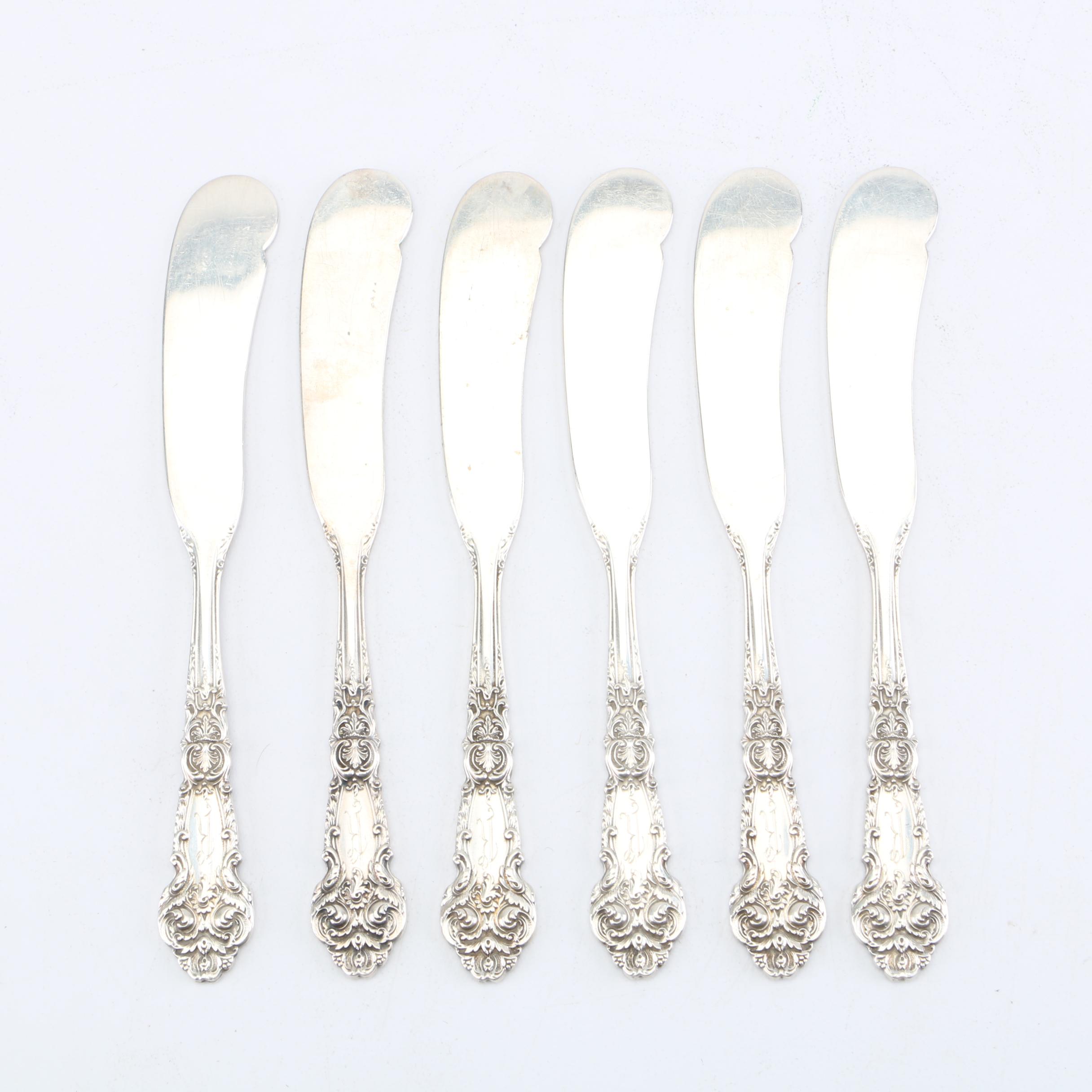 Reed & Barton "French Renaissance" Sterling Silver Flatware Set with Chest