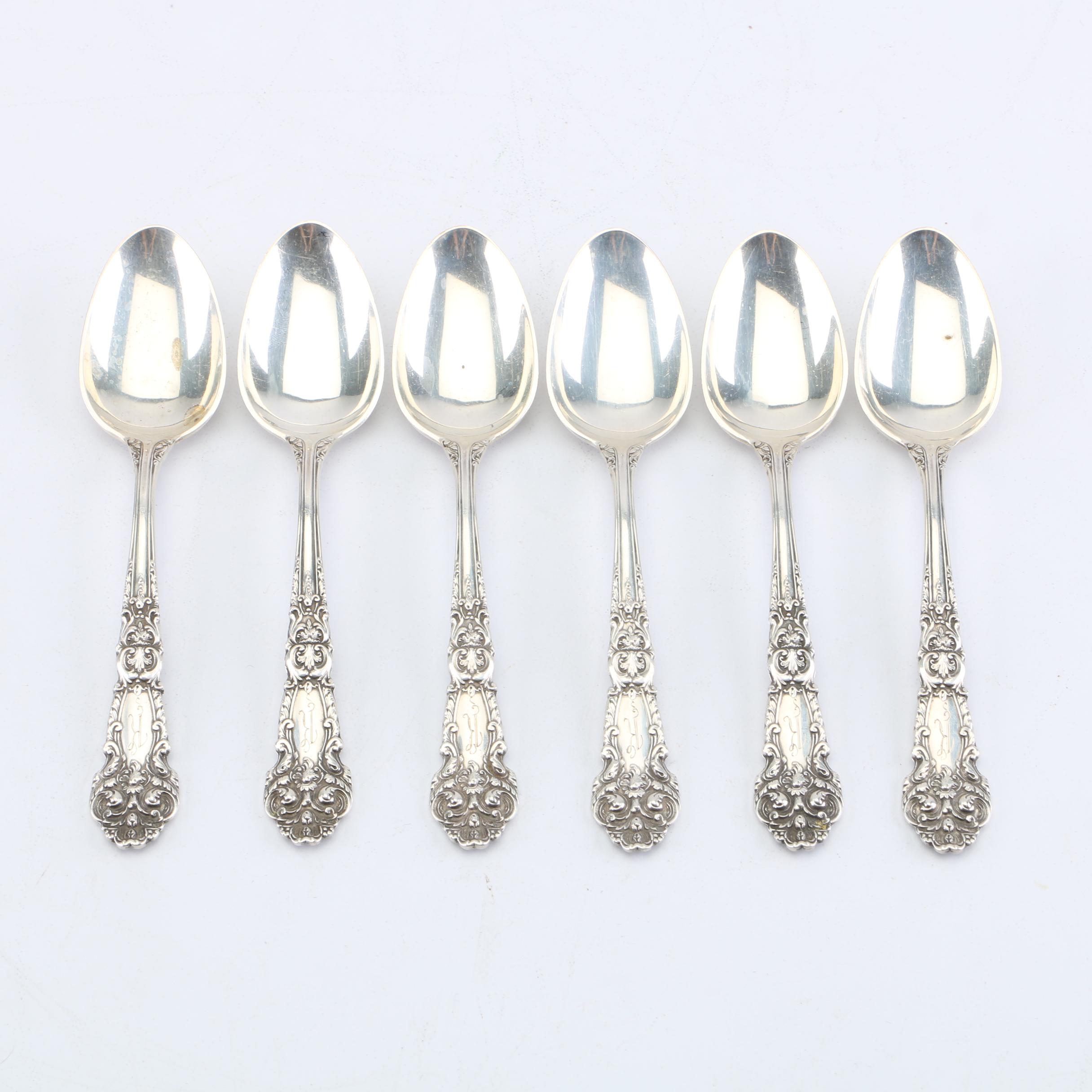 Reed & Barton "French Renaissance" Sterling Silver Flatware Set with Chest