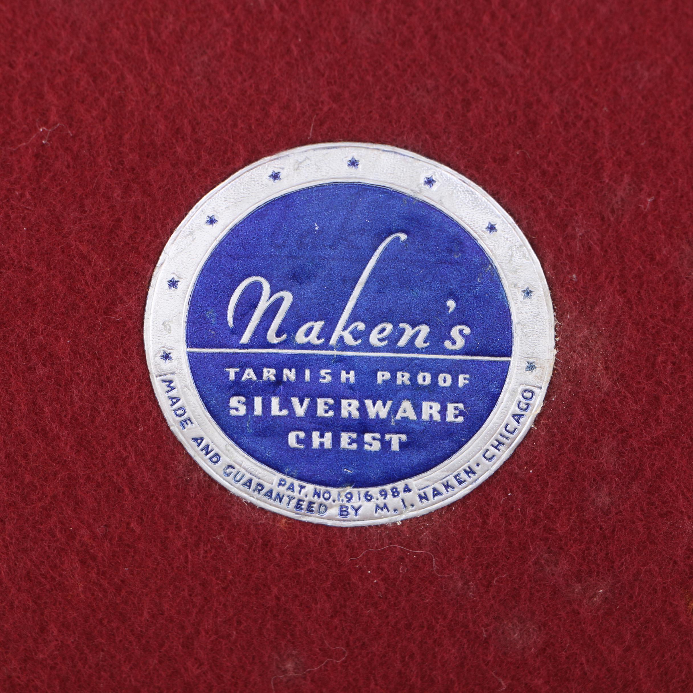 Reed & Barton "French Renaissance" Sterling Silver Flatware Set with Chest