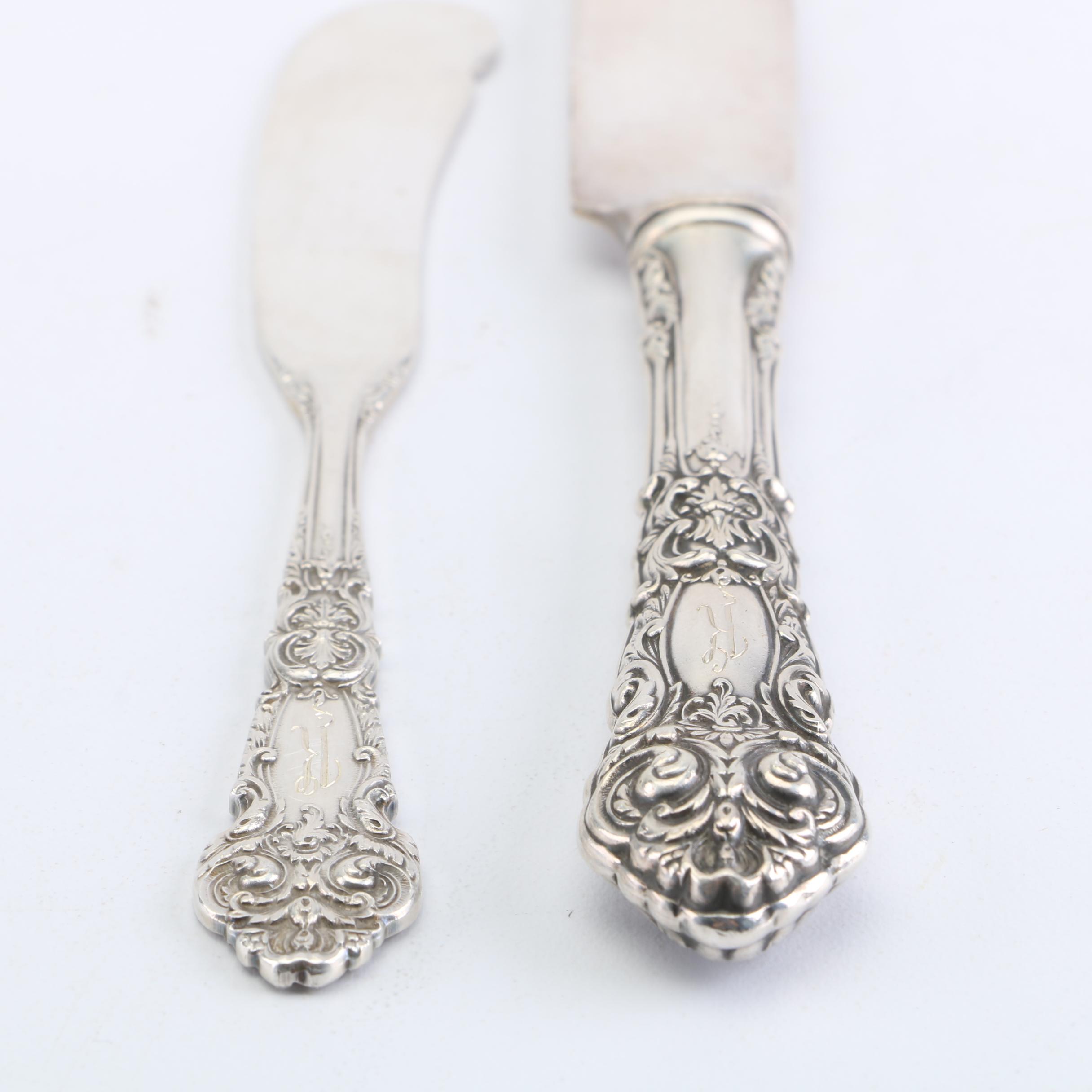 Reed & Barton "French Renaissance" Sterling Silver Flatware Set with Chest