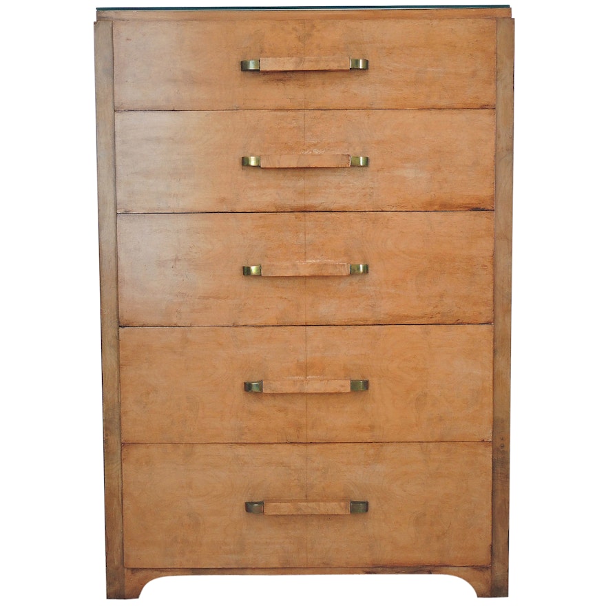 Mid-Century Widdicomb Wood Chest of Drawers