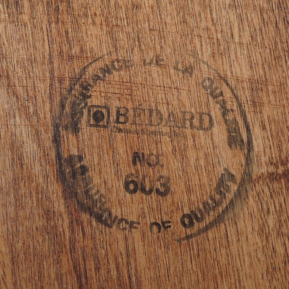 Bedard Farmhouse Style Dining Table and Six Windsor Style Chairs