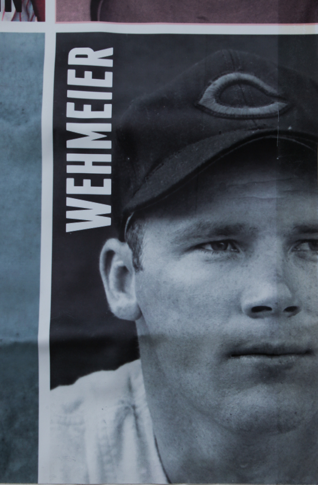 Hall of Fame "Hometown Reds" Exhibit Banner Part 1 COA