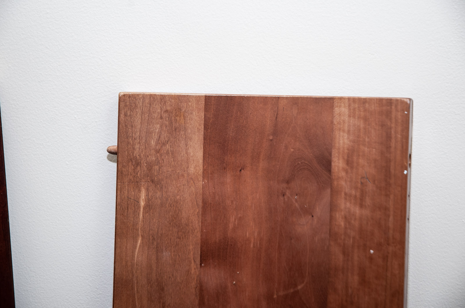 Walter of Wabash Cherry Drop Leaf Dining Table with Spindle Back Chairs