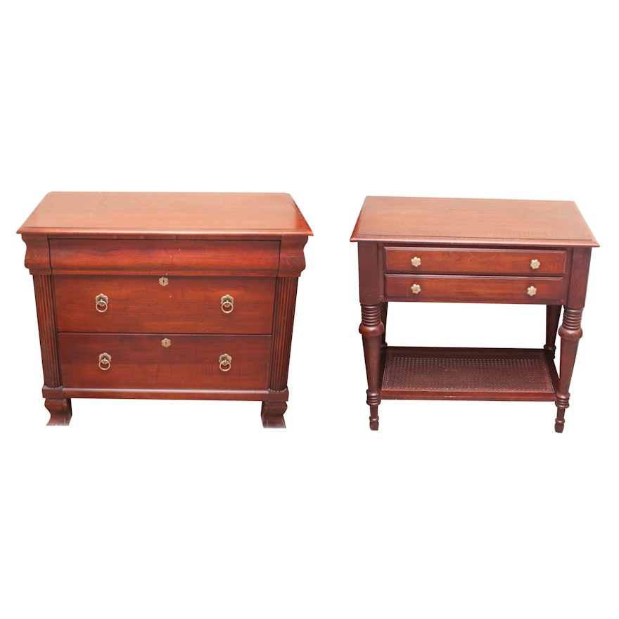 Ethan Allen British Classics  "Daryn" and "Cayman" Night Stands