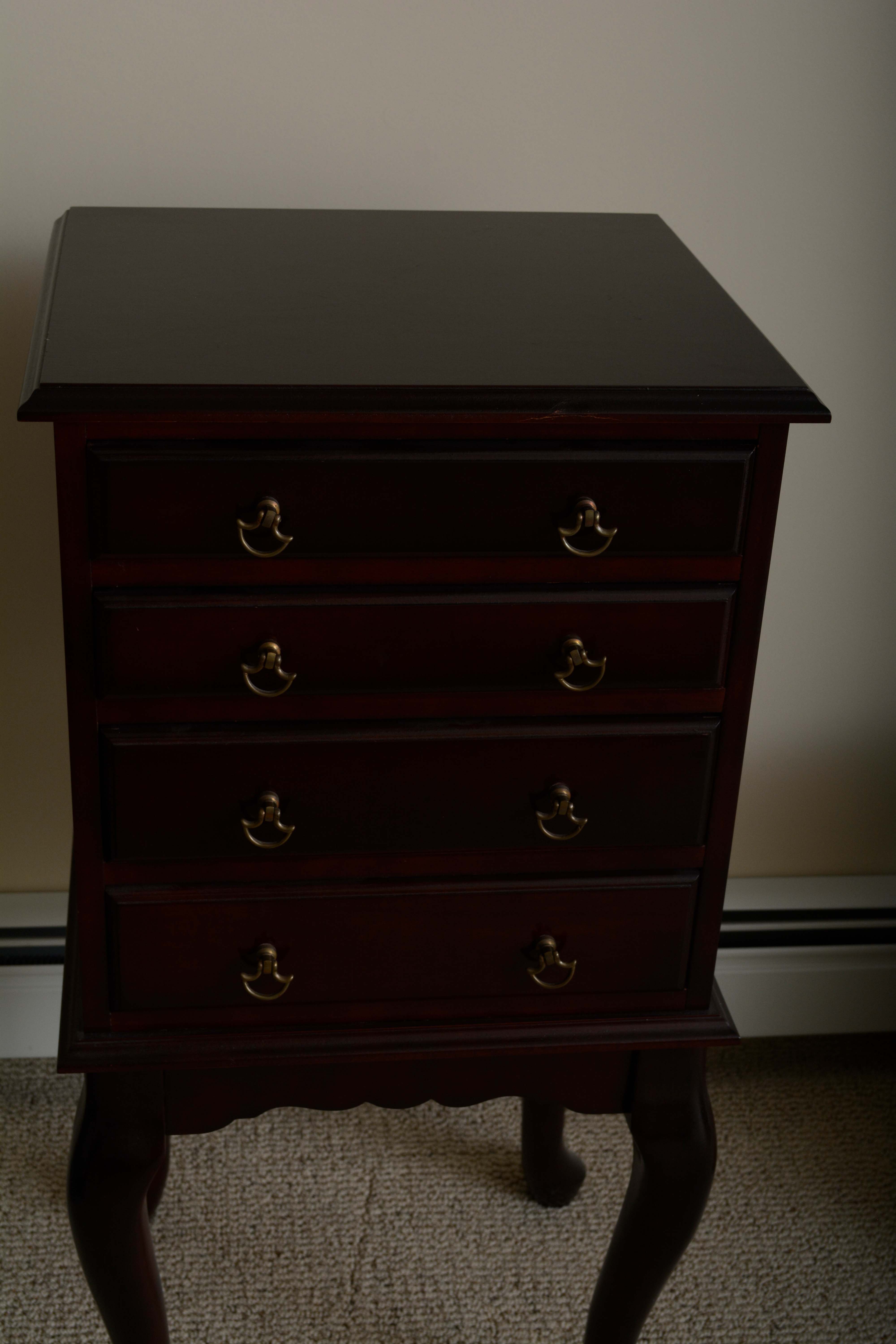 Contemporary Silver Chest by The Bombay Company