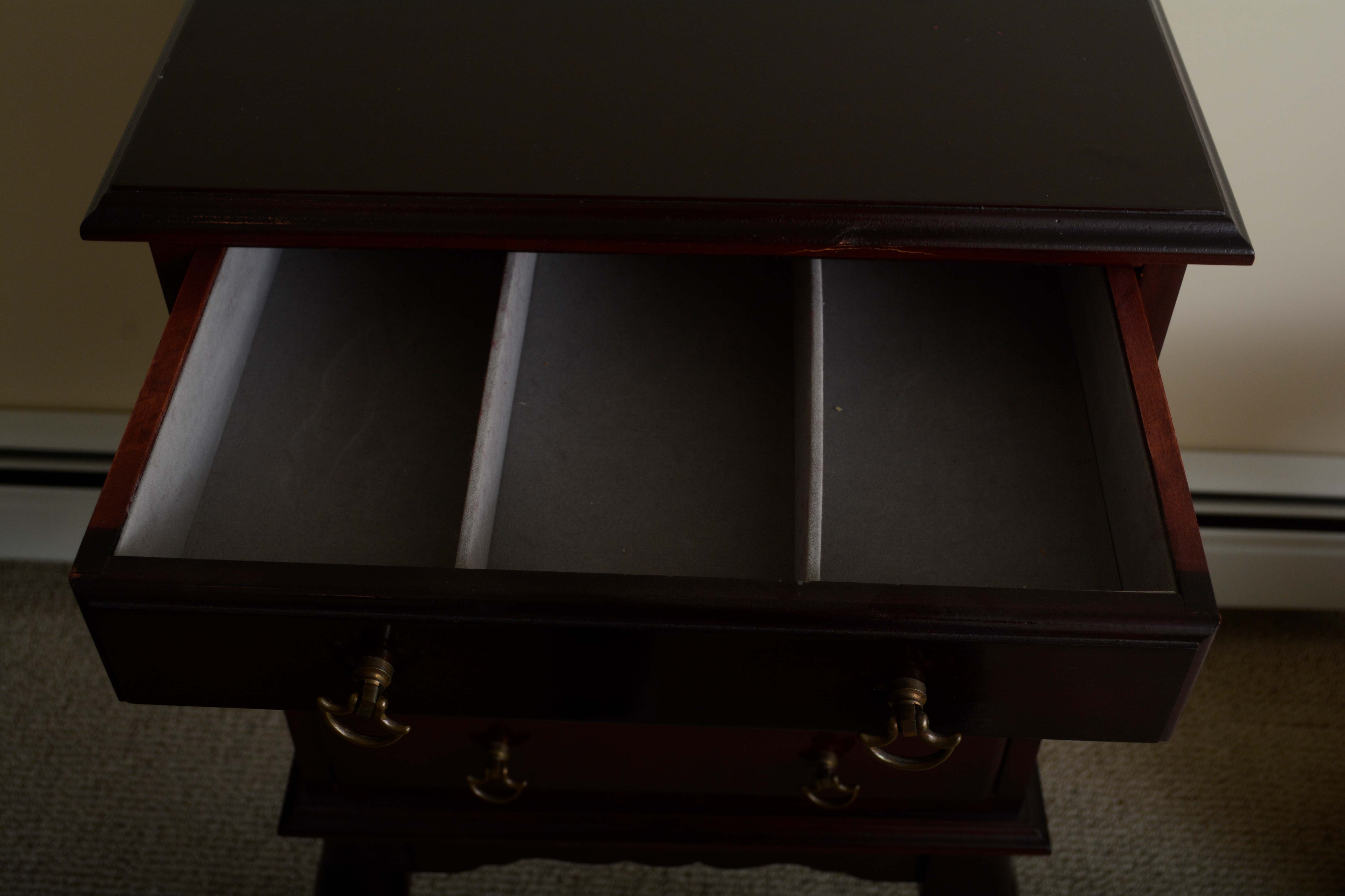 Contemporary Silver Chest by The Bombay Company