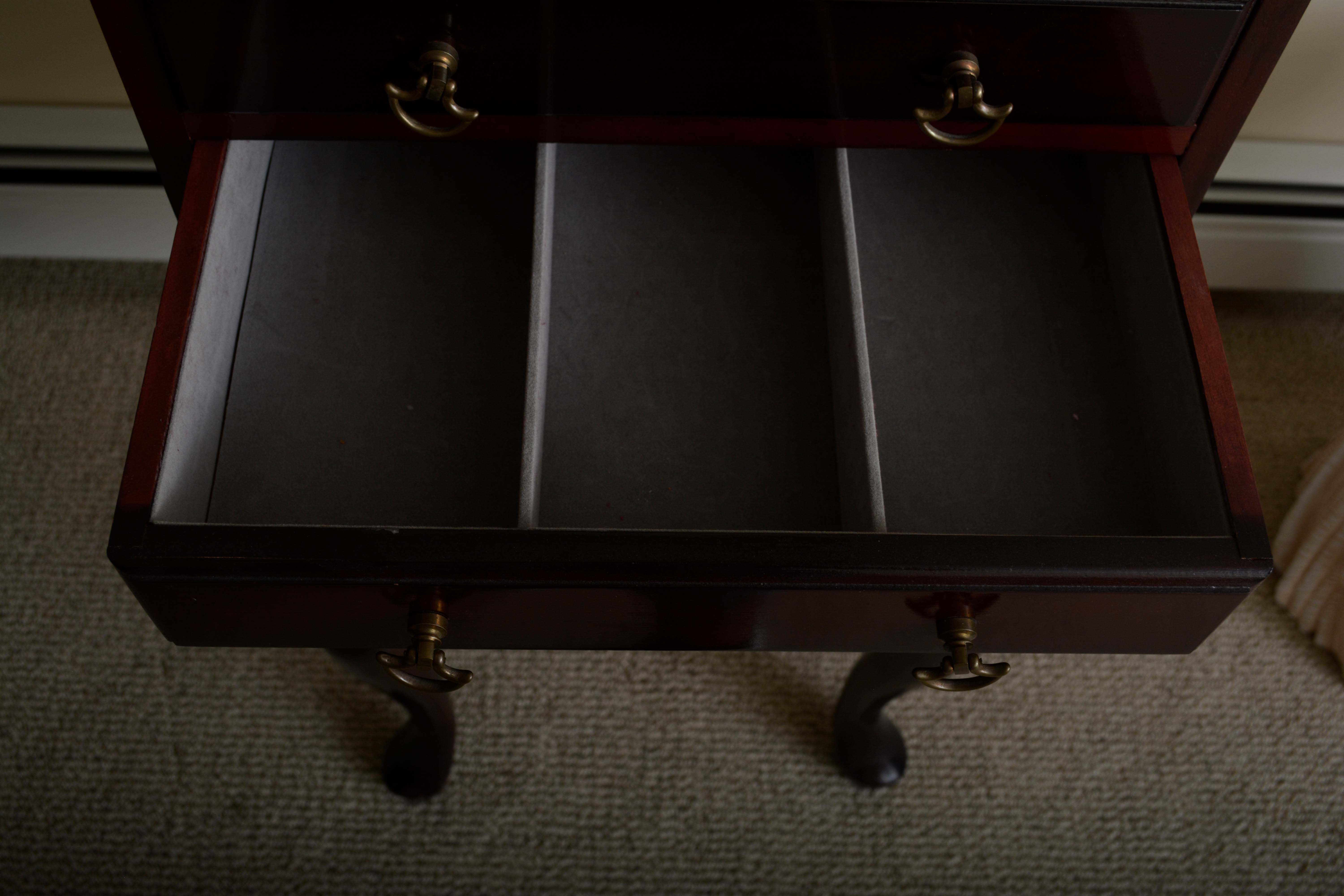 Contemporary Silver Chest by The Bombay Company