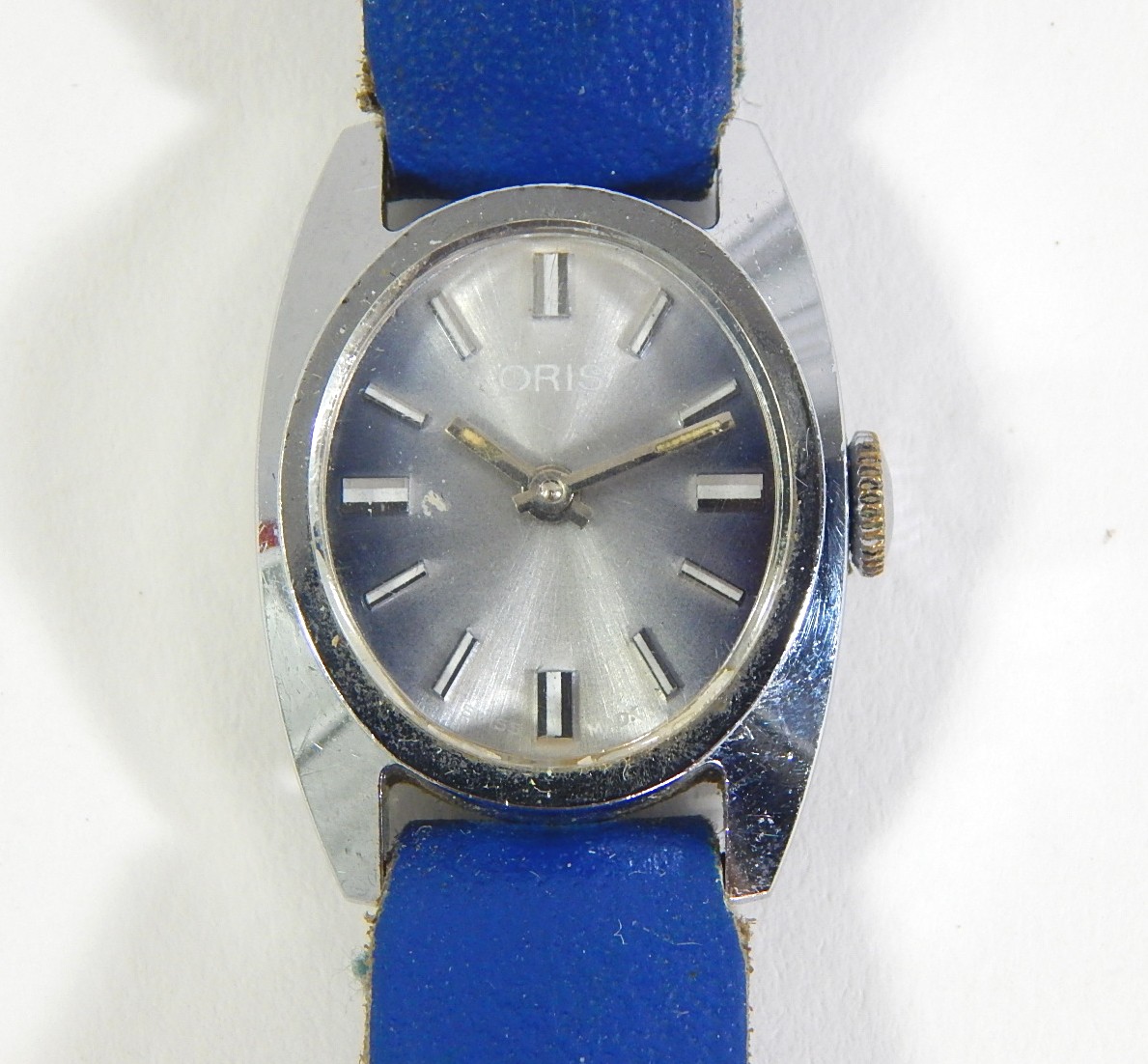 Vintage Oris Swiss Made Silver-Tone Watch