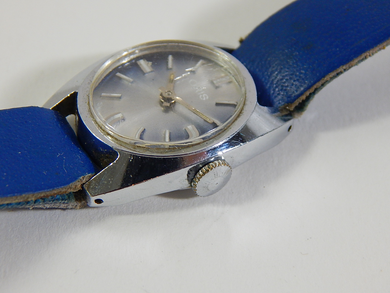 Vintage Oris Swiss Made Silver-Tone Watch
