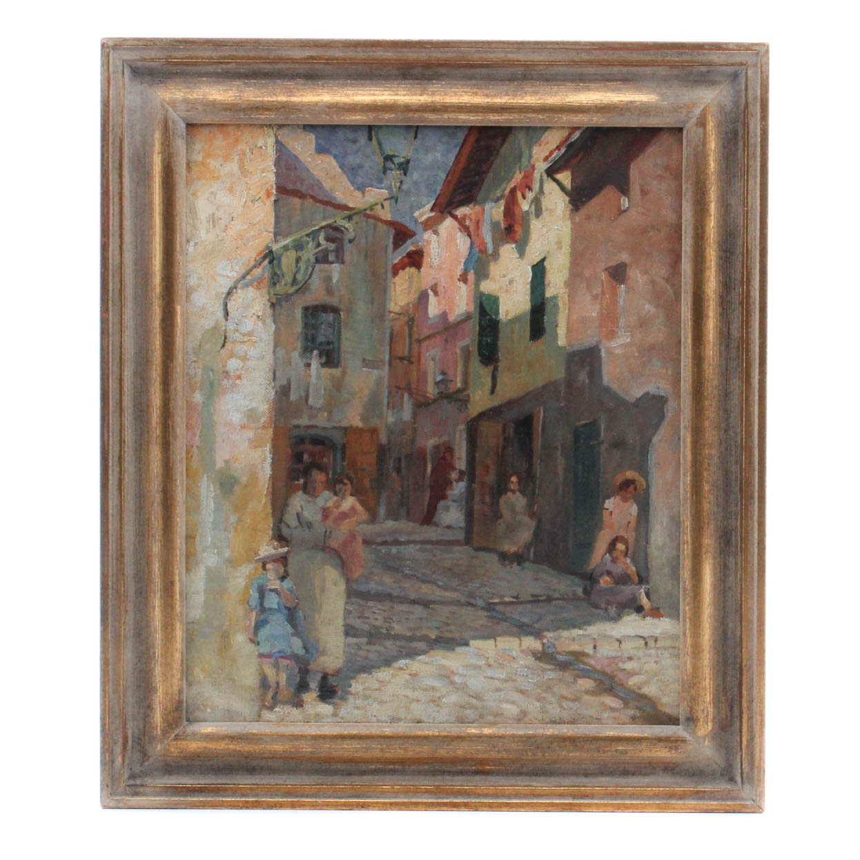 Arthur Watson Sparks Oil Painting "Street in Paris"