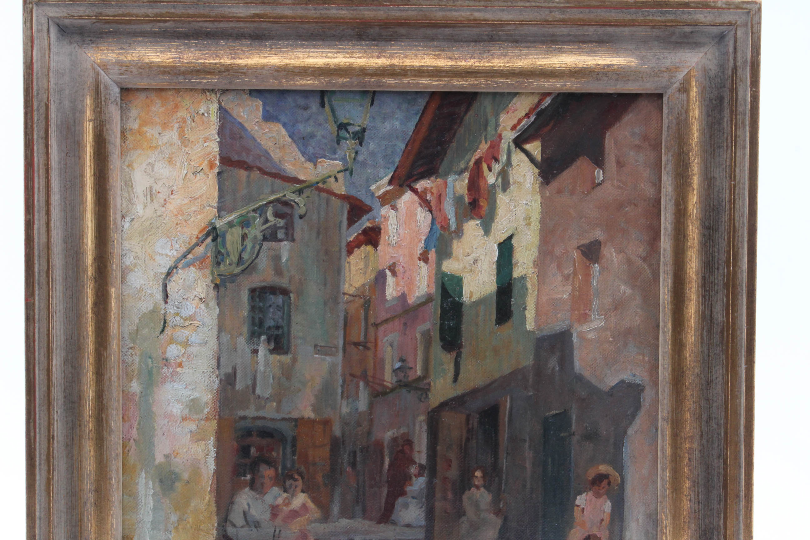 Arthur Watson Sparks Oil Painting "Street in Paris"