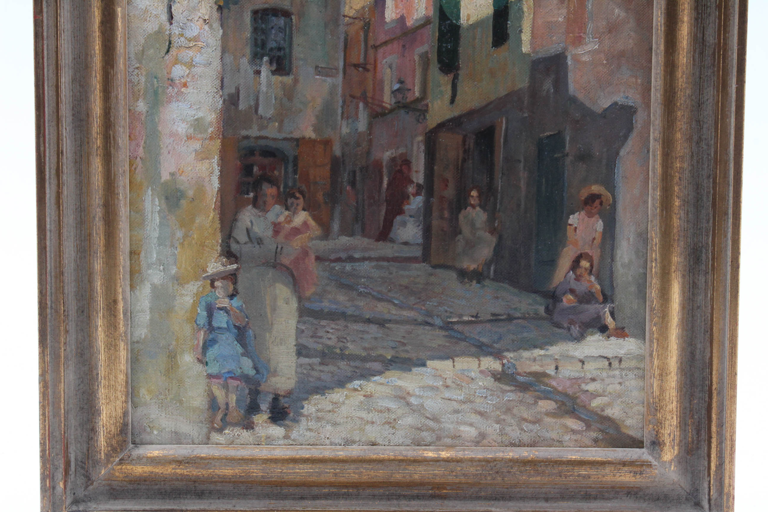 Arthur Watson Sparks Oil Painting "Street in Paris"