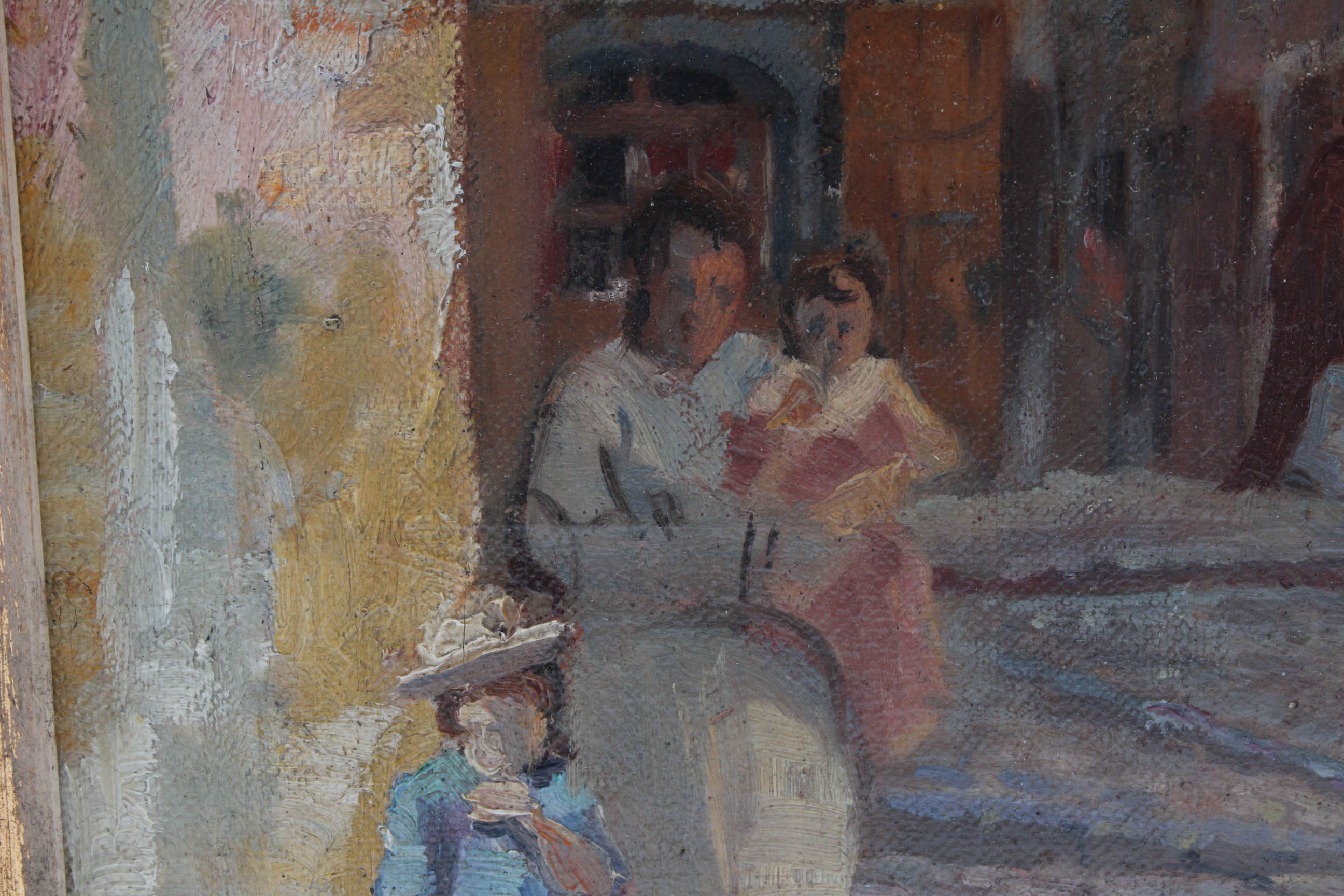 Arthur Watson Sparks Oil Painting "Street in Paris"