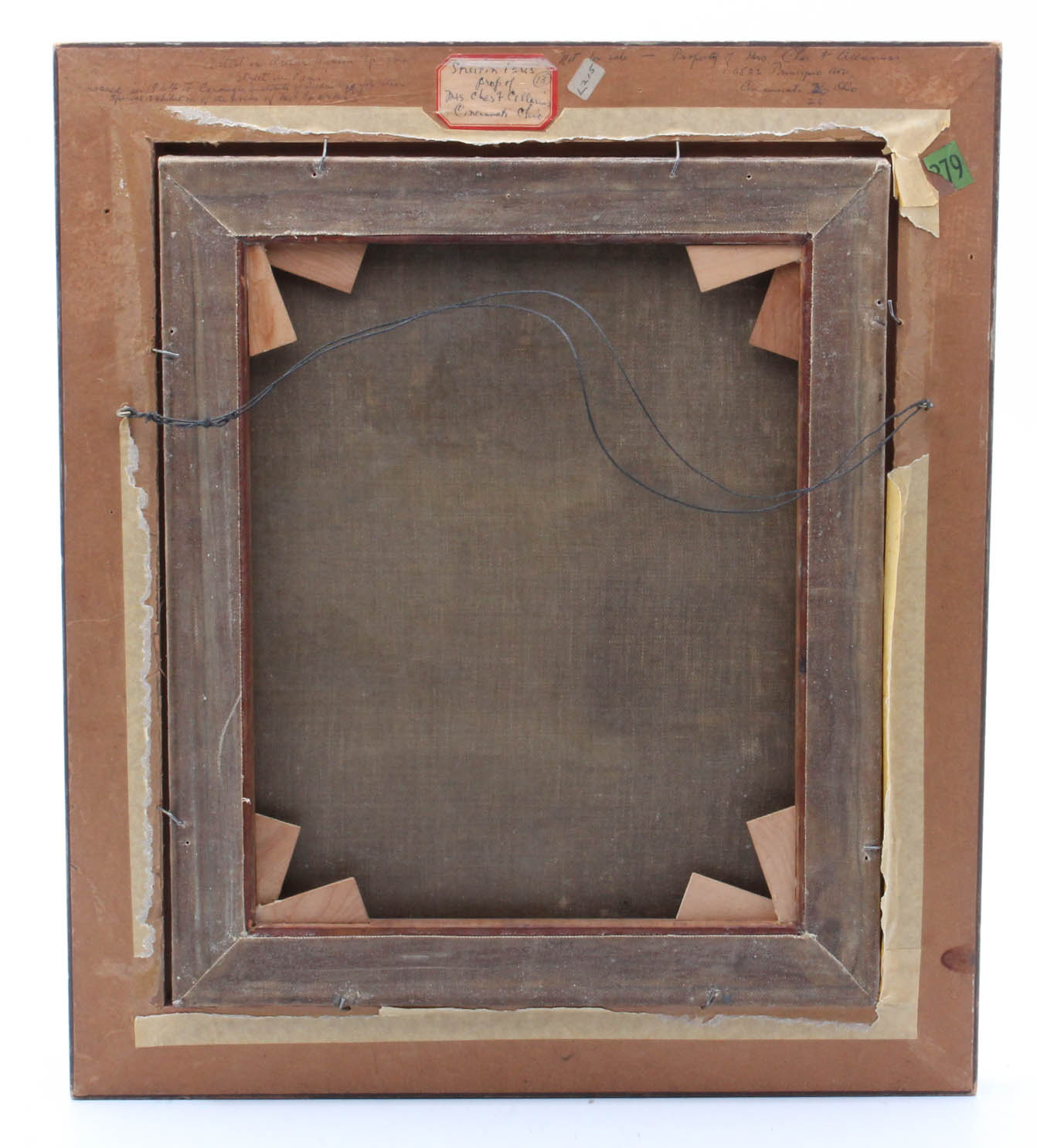 Arthur Watson Sparks Oil Painting "Street in Paris"