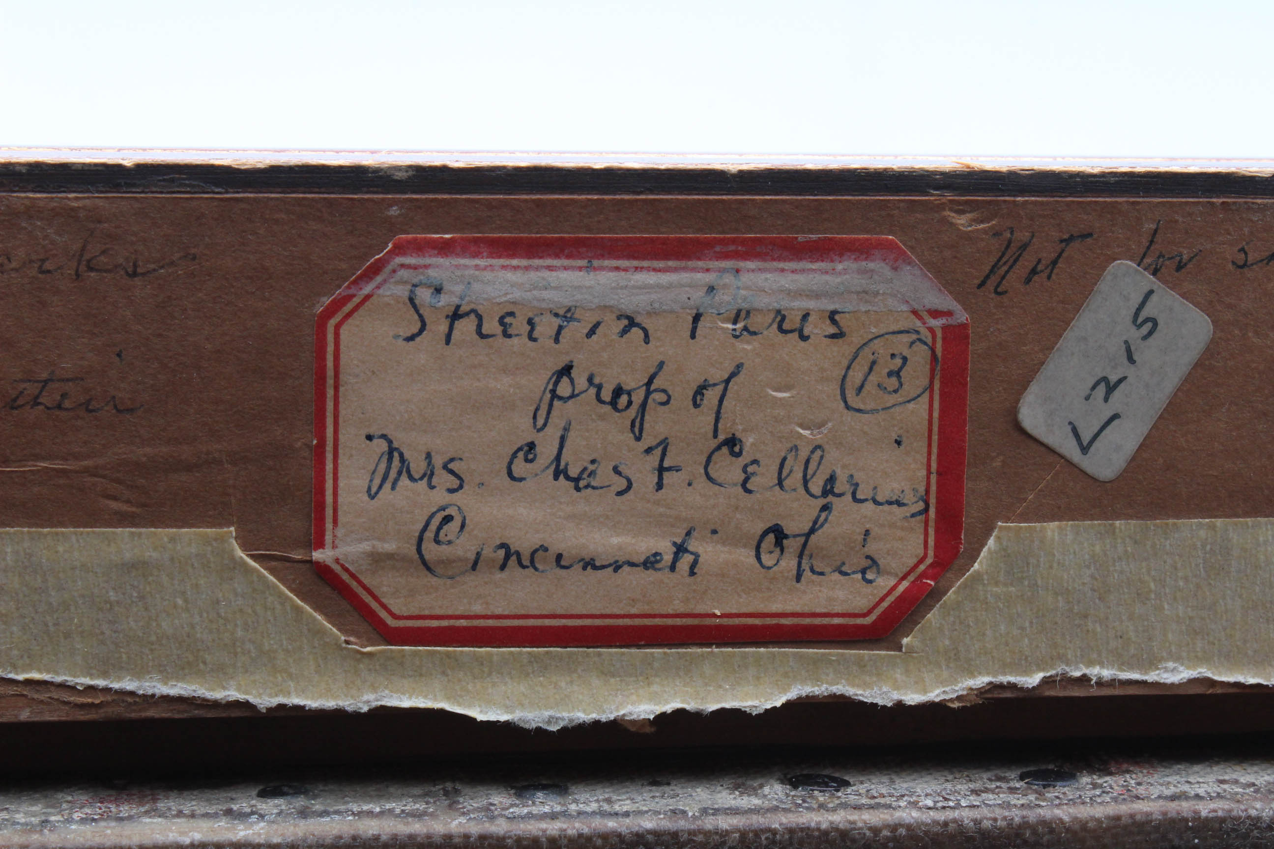 Arthur Watson Sparks Oil Painting "Street in Paris"