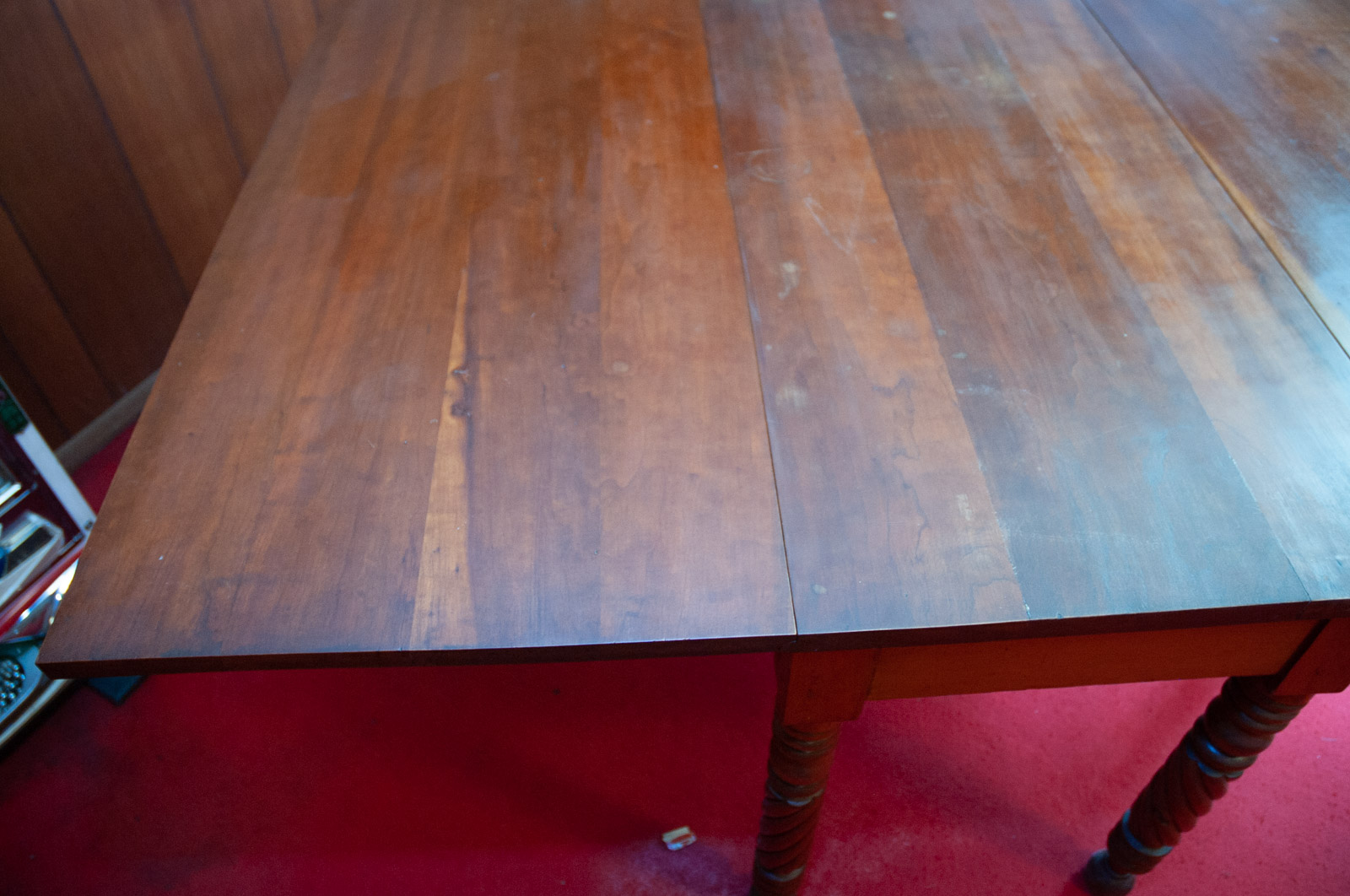 Vintage Drop Leaf Cherry Dining Table