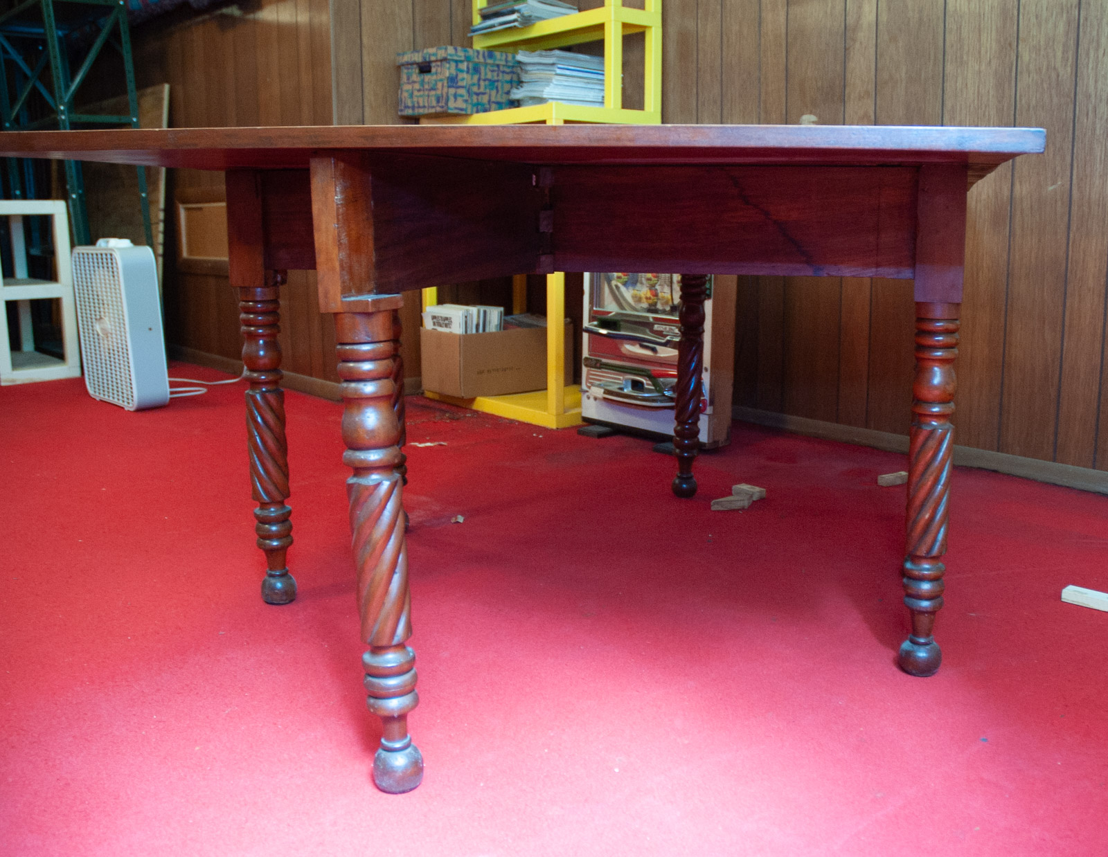 Vintage Drop Leaf Cherry Dining Table