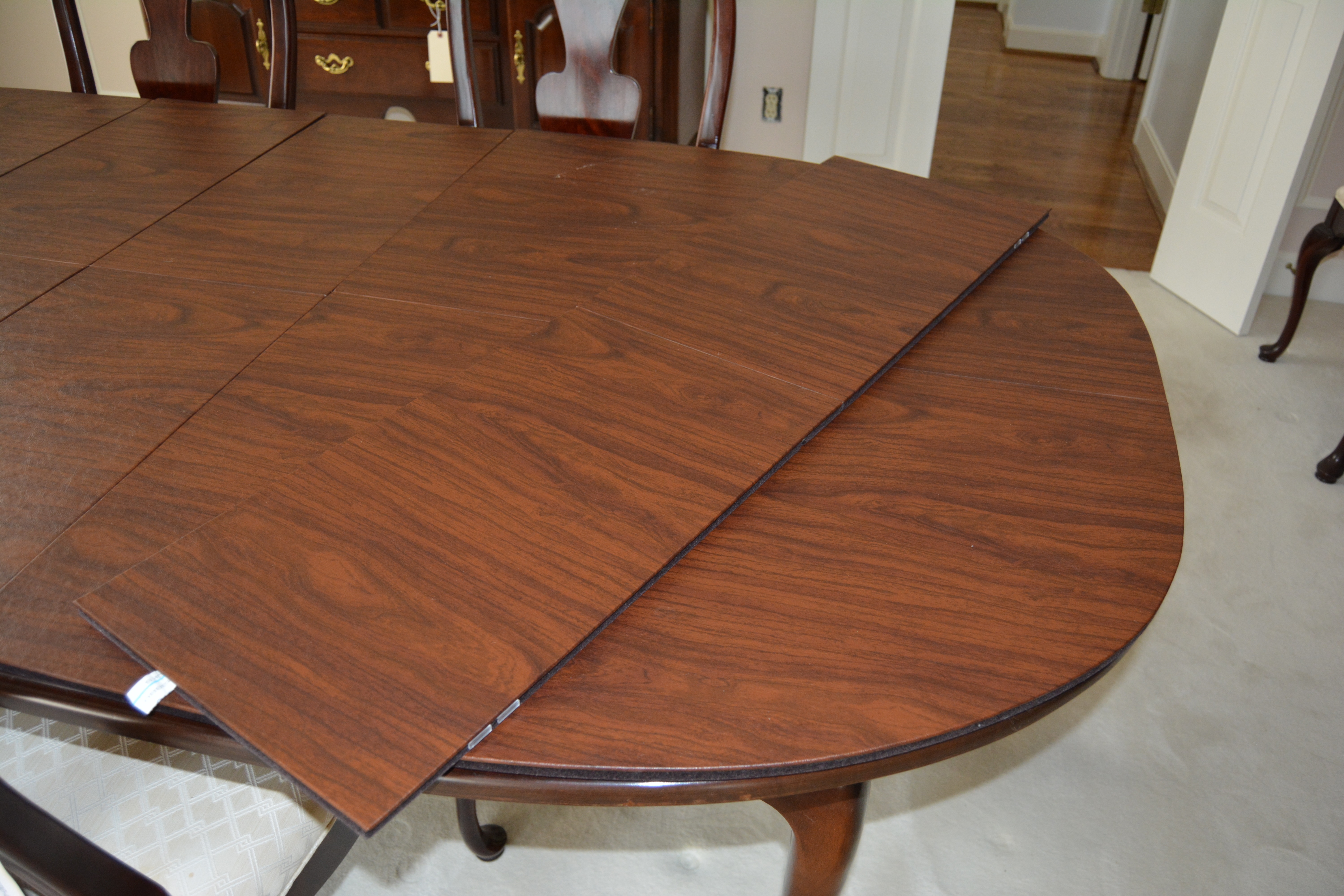 Queen Anne Style Dining Table and Chairs by Pennsylvania Classics, Inc.