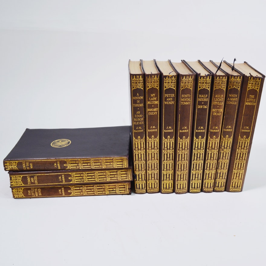 The Works of J.M. Barrie Eleven Volume Set