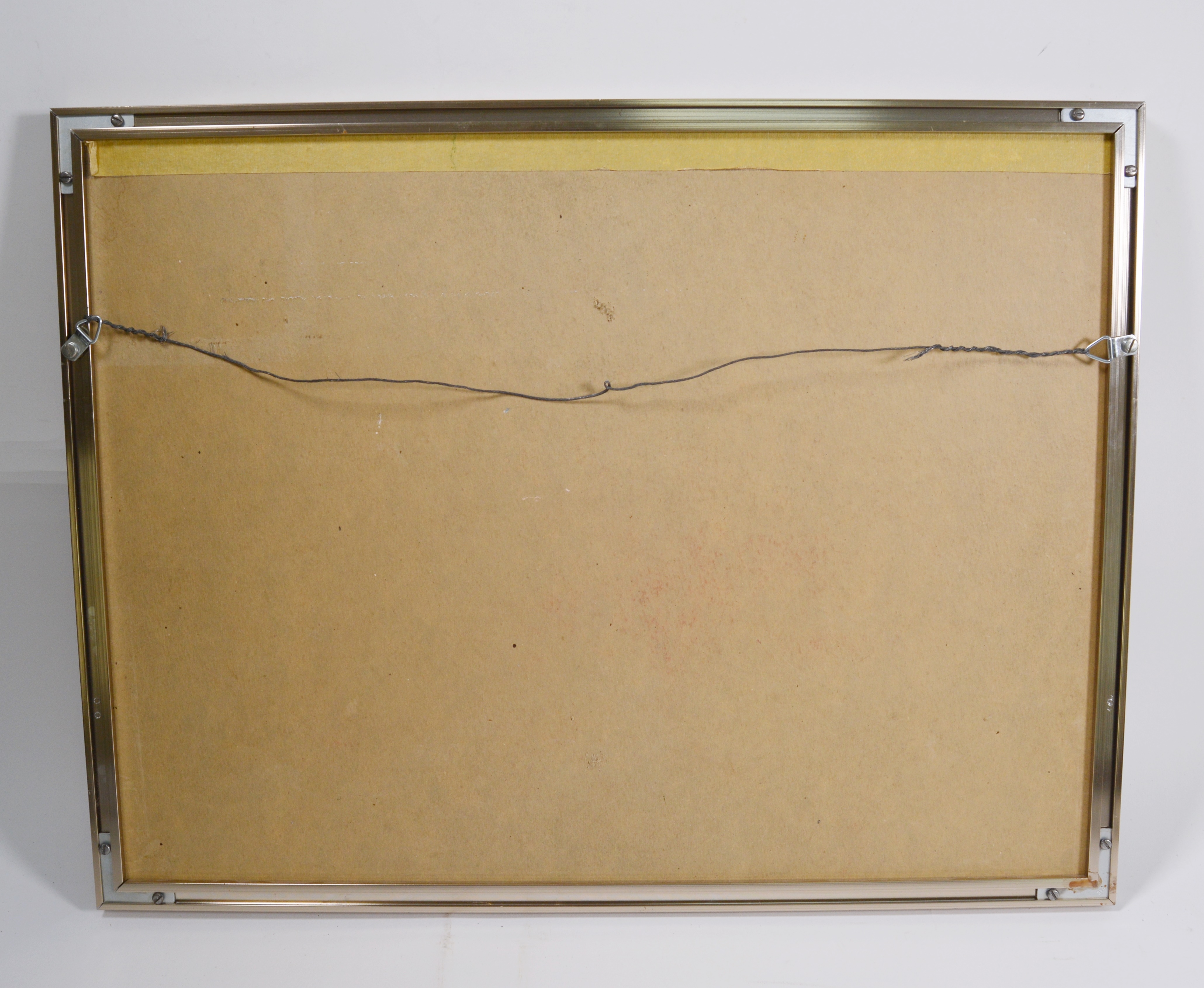 Kent Day Coes Original Watercolor of Snow Covered Road