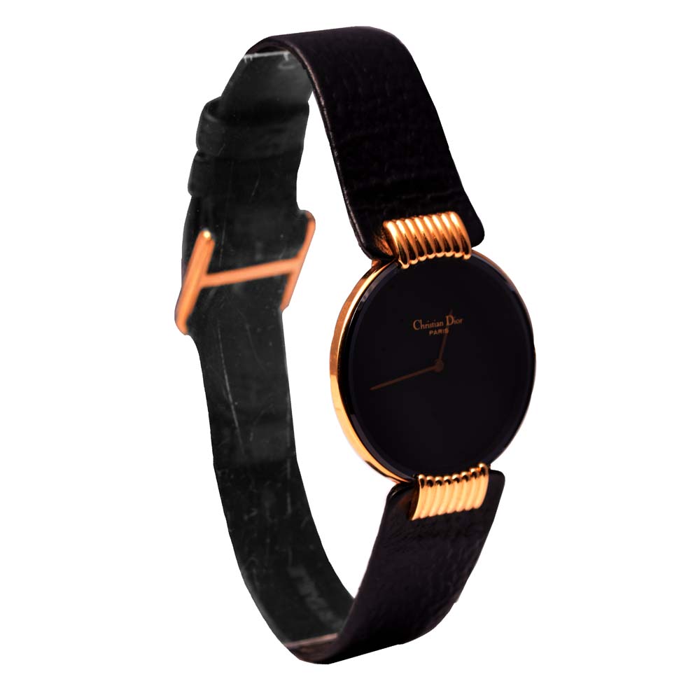 Christian Dior Paris "Black Moon" Fashion Watch