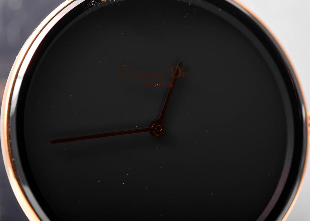 Christian Dior Paris "Black Moon" Fashion Watch