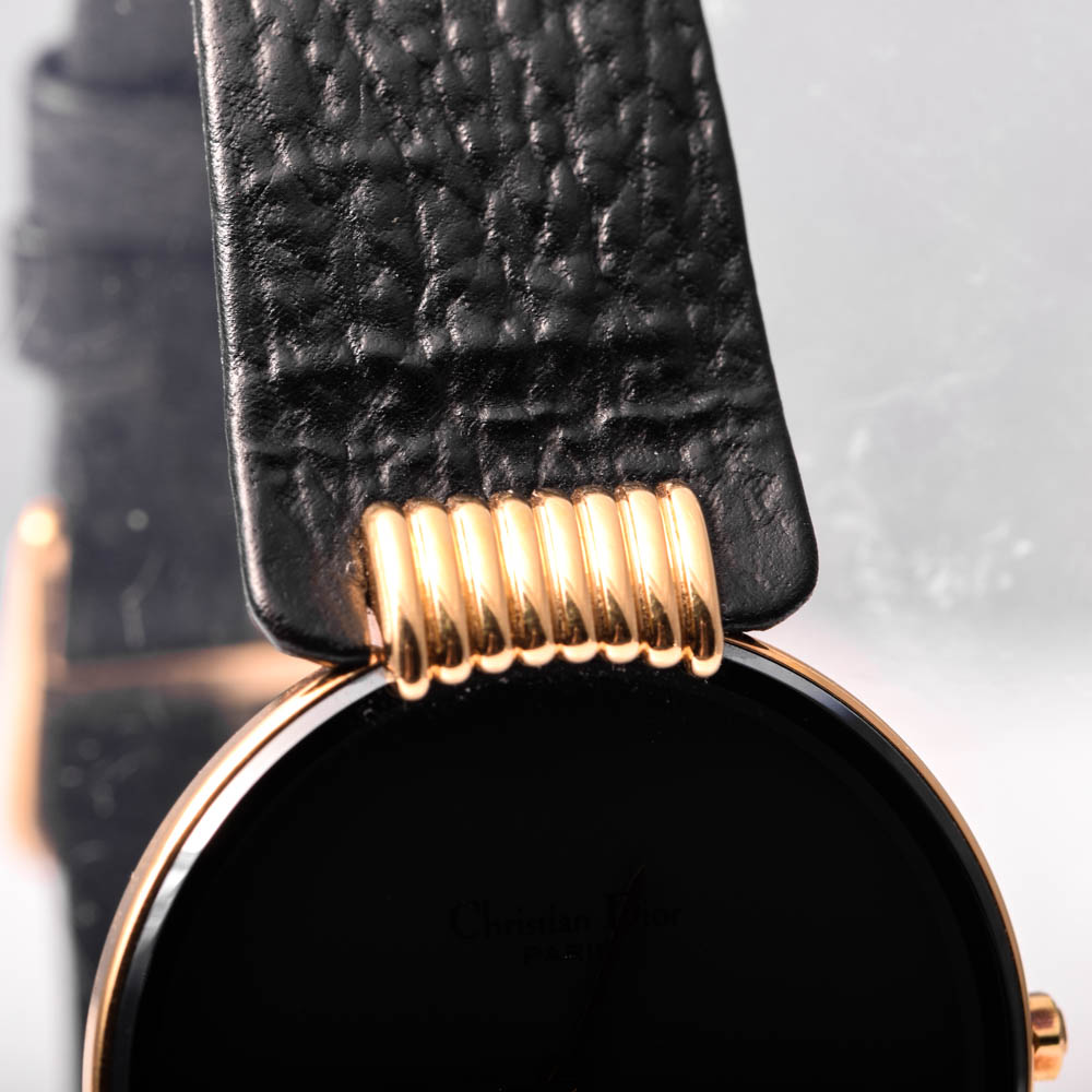Christian Dior Paris "Black Moon" Fashion Watch