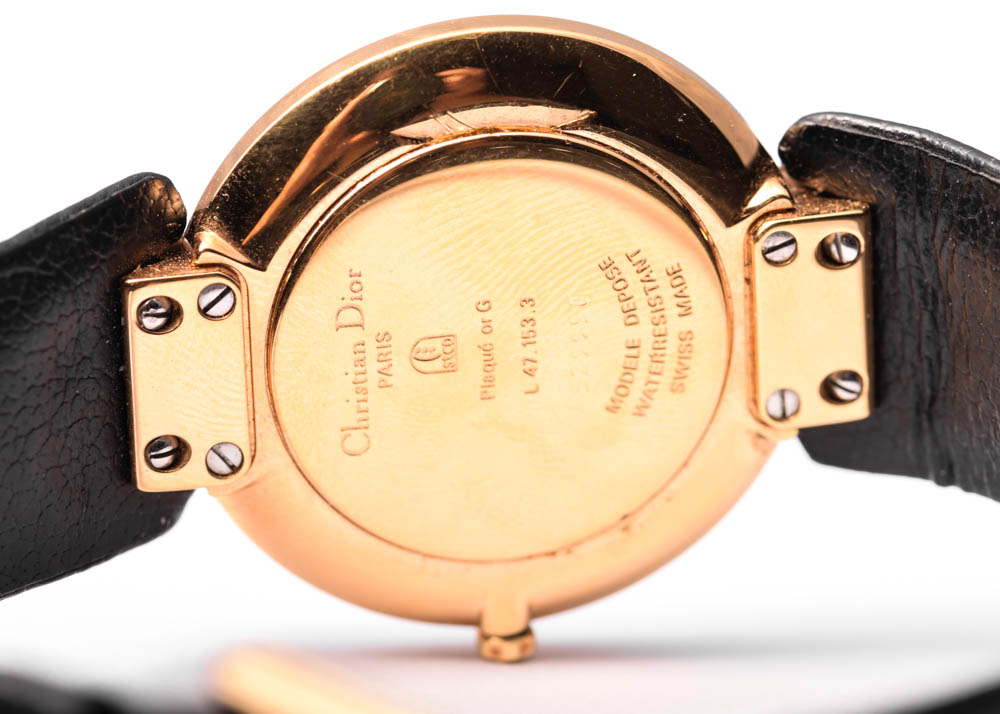 Christian Dior Paris "Black Moon" Fashion Watch