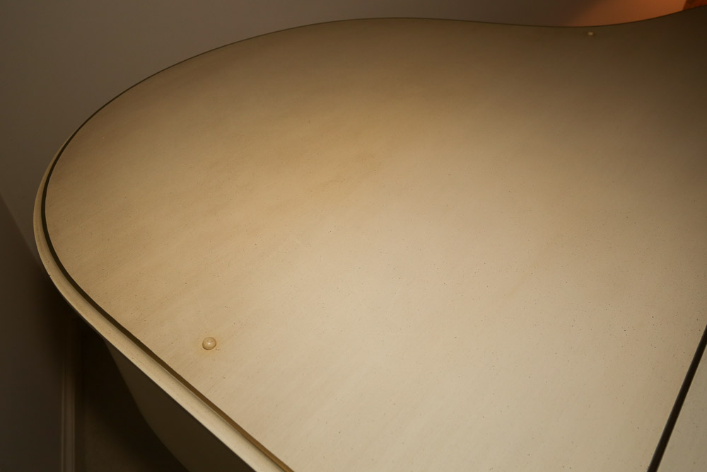 Vintage Bush & Gerts Piano Company Painted Wood Baby Grand Piano with Bench