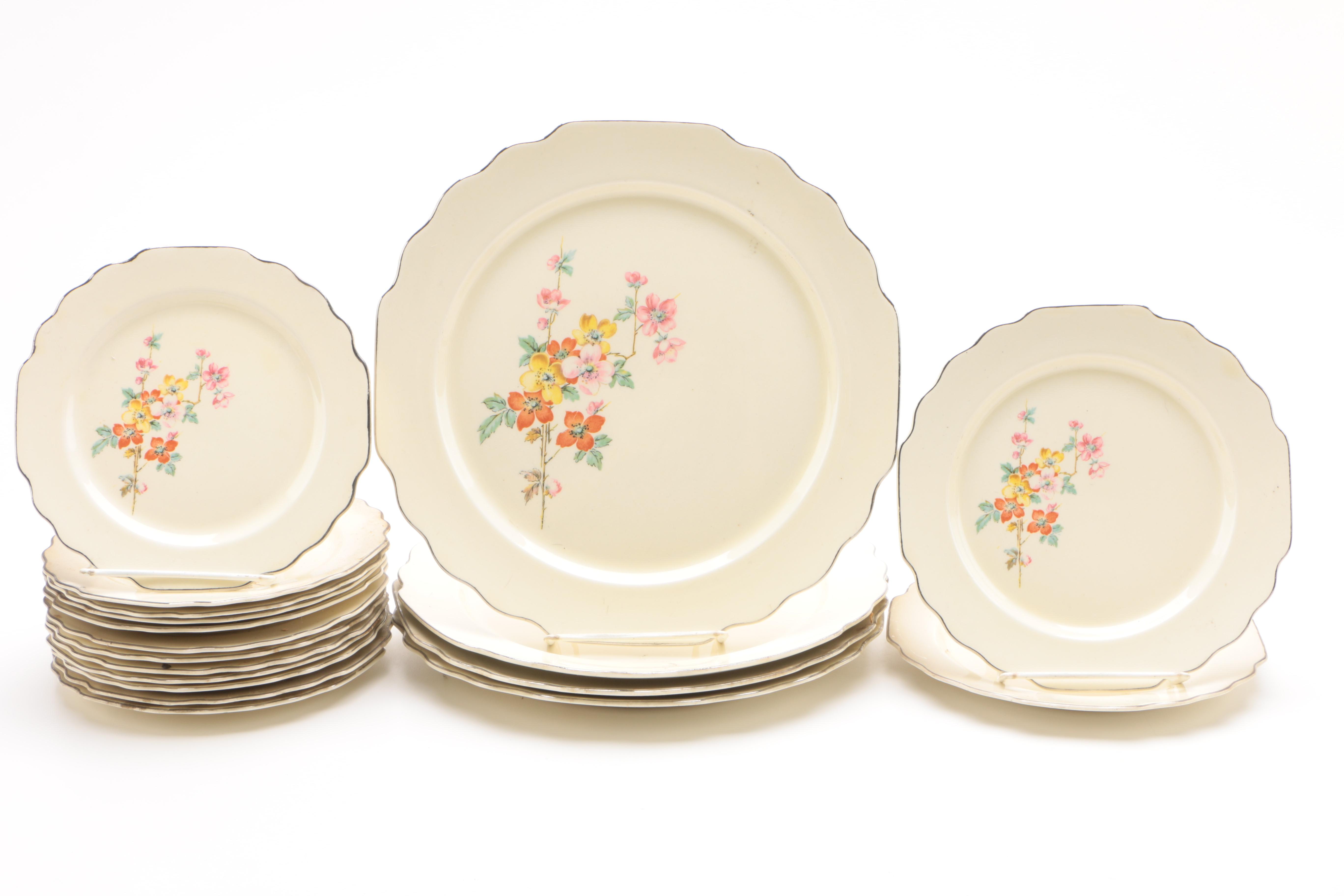 Vintage W. S. George "Lido" Dinnerware