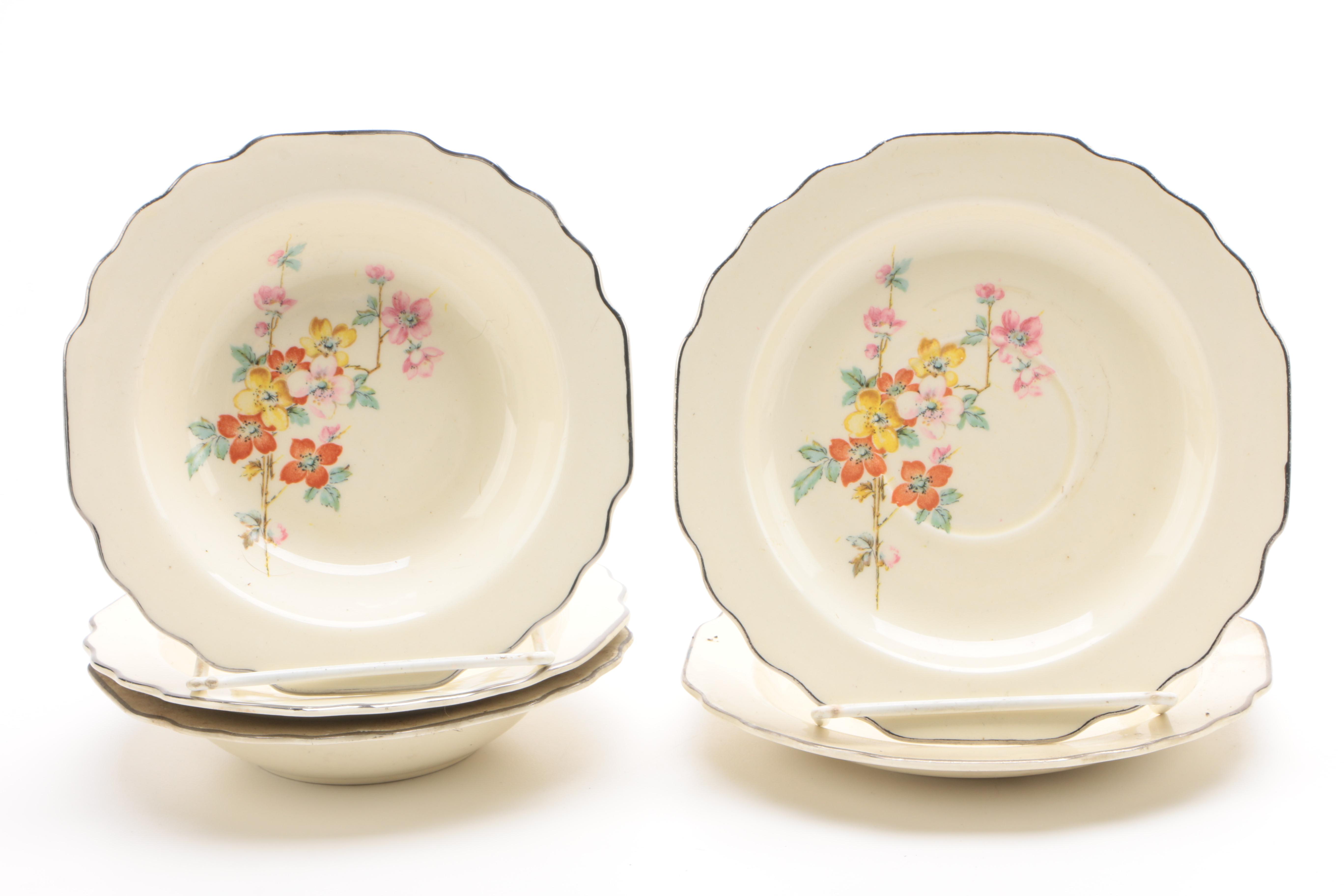 Vintage W. S. George "Lido" Dinnerware