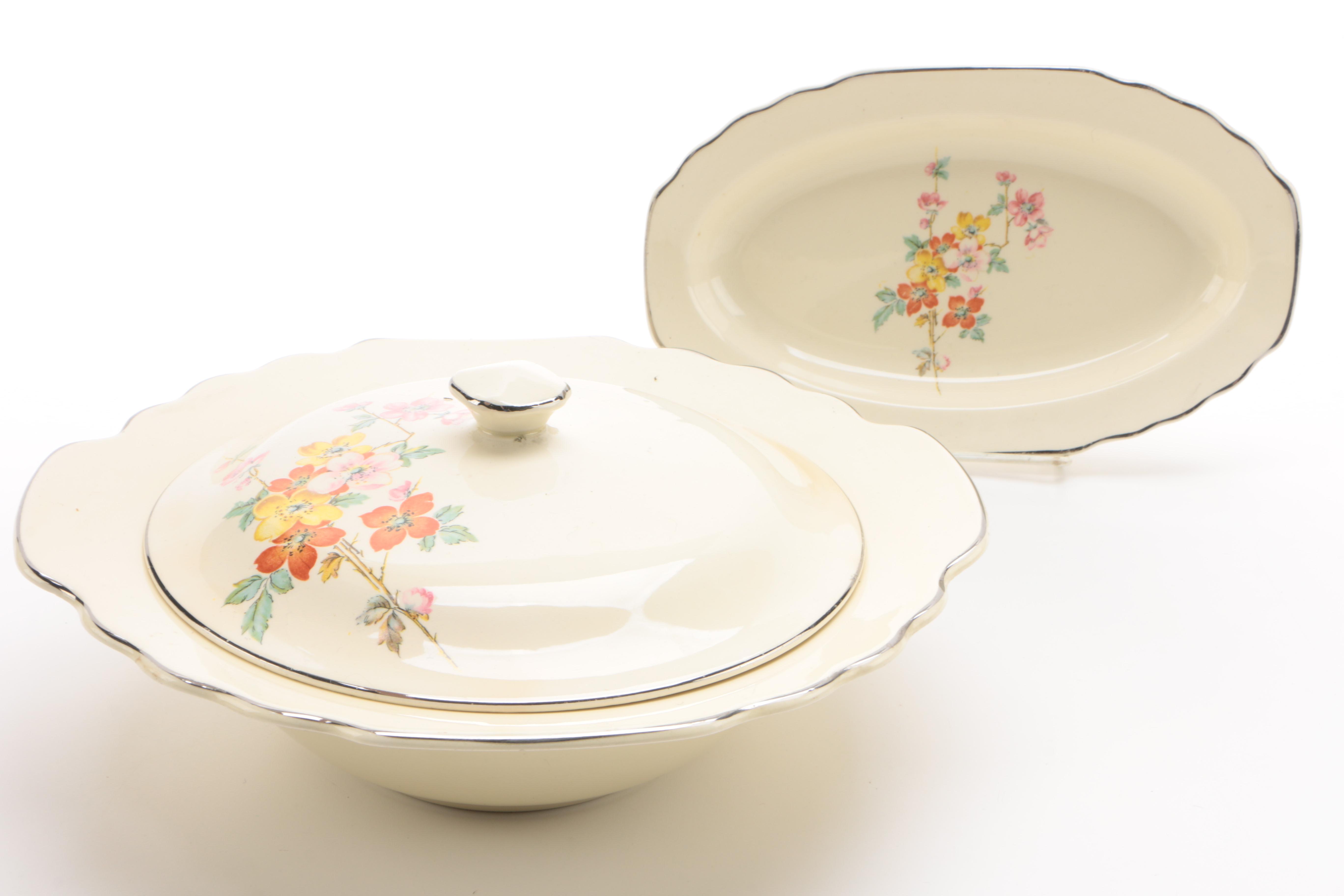 Vintage W. S. George "Lido" Dinnerware