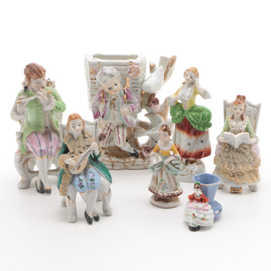 Vintage Occupied Japan Ceramic and Porcelain Figurines