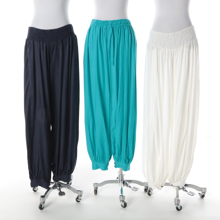 Women's Aller Simplement Rayon Harem Pants