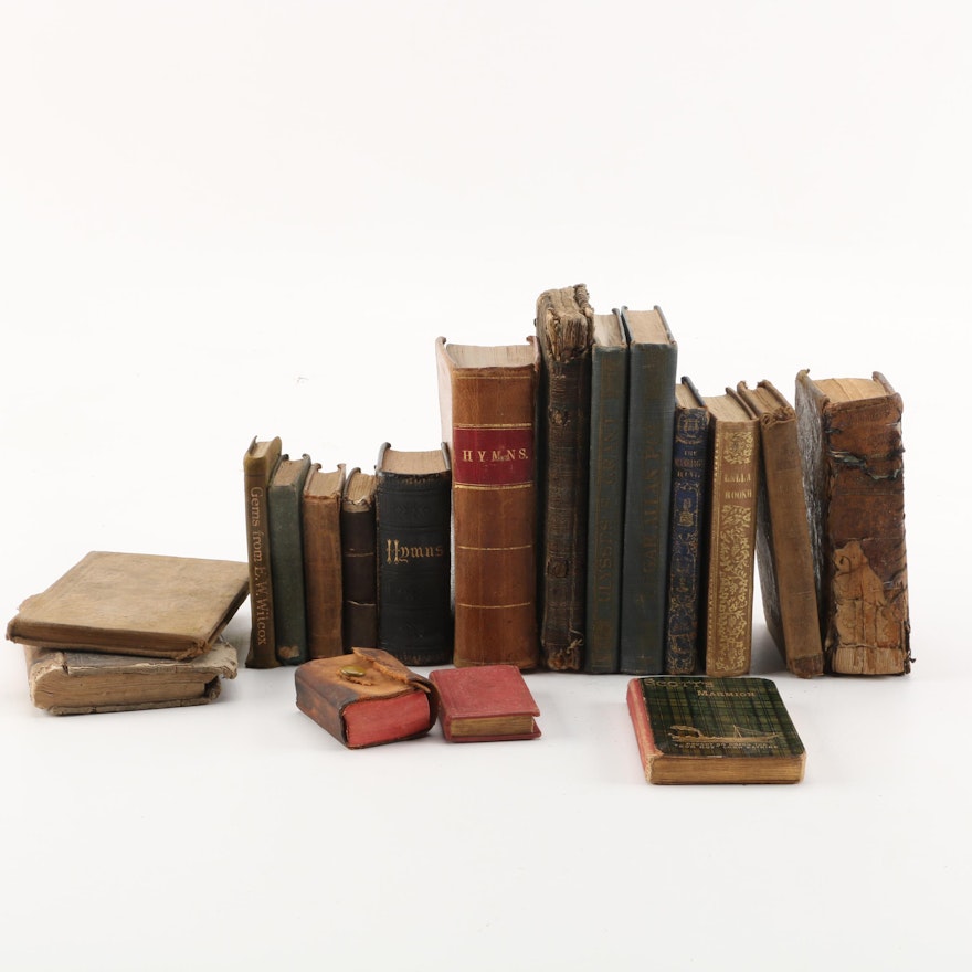 19th and 20th Century Book Assortment