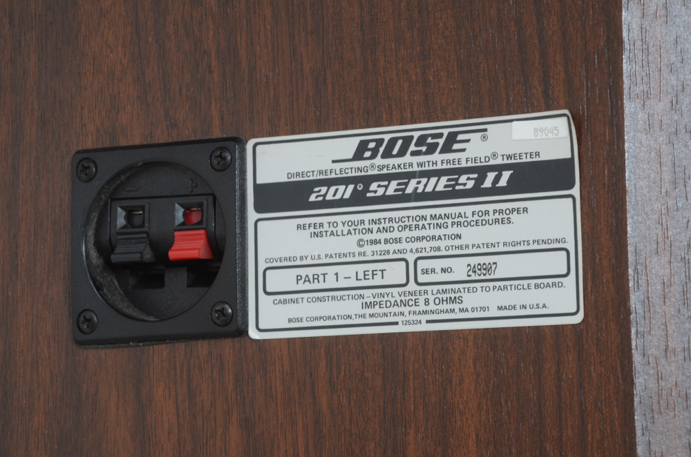 Vintage Bose Speakers
