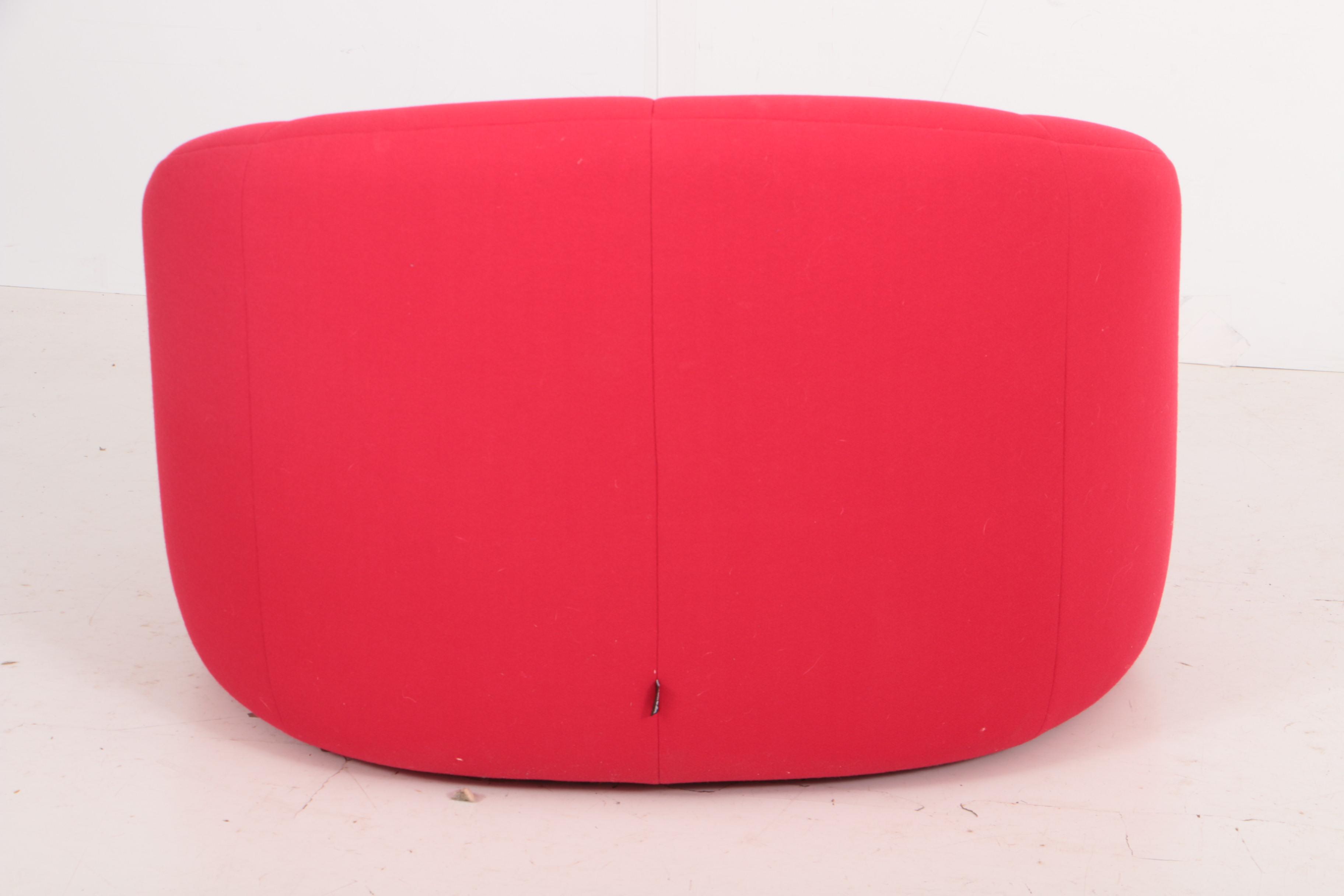 Ligne Roset 2008 Pumpkin Chair and Ottoman by Pierre Paulin