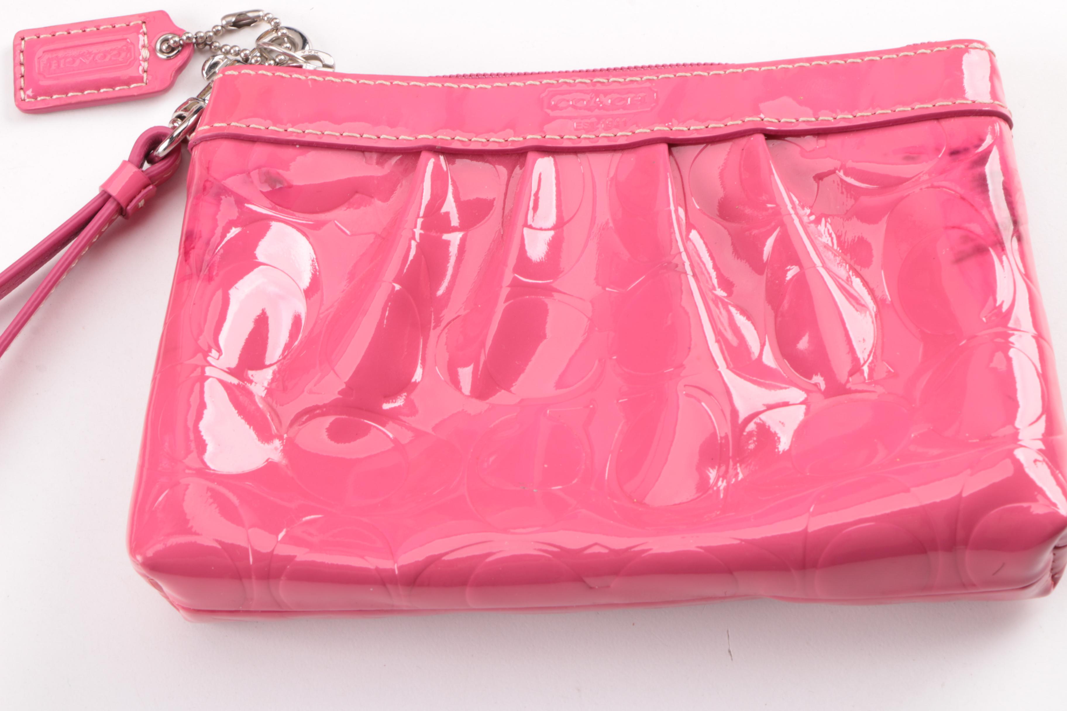 Coach Basket and Leah Patent Leather Totes with Others Including Lacoste