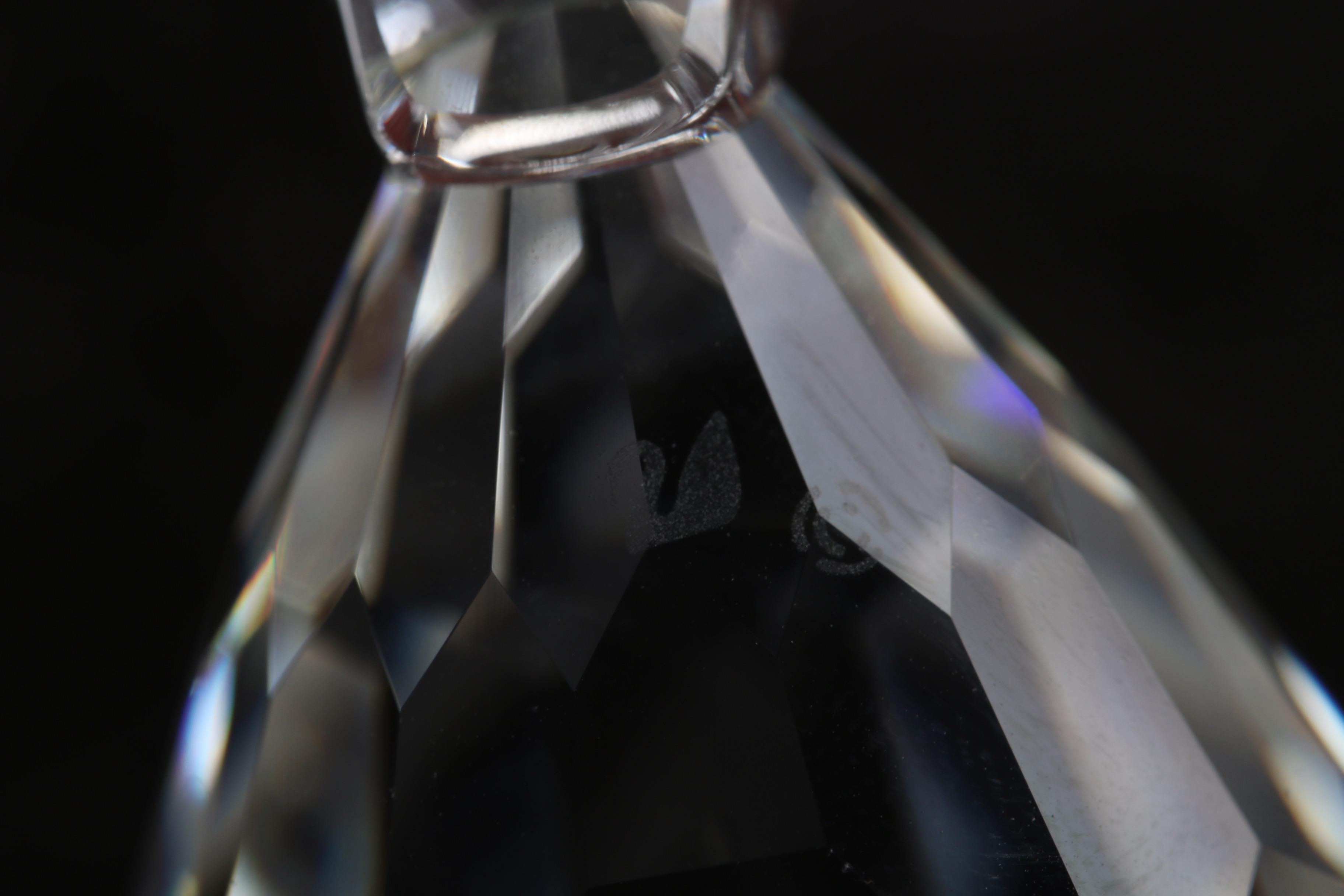 Swarovski Crystal Whale Figurine Designed by Michael Stamey