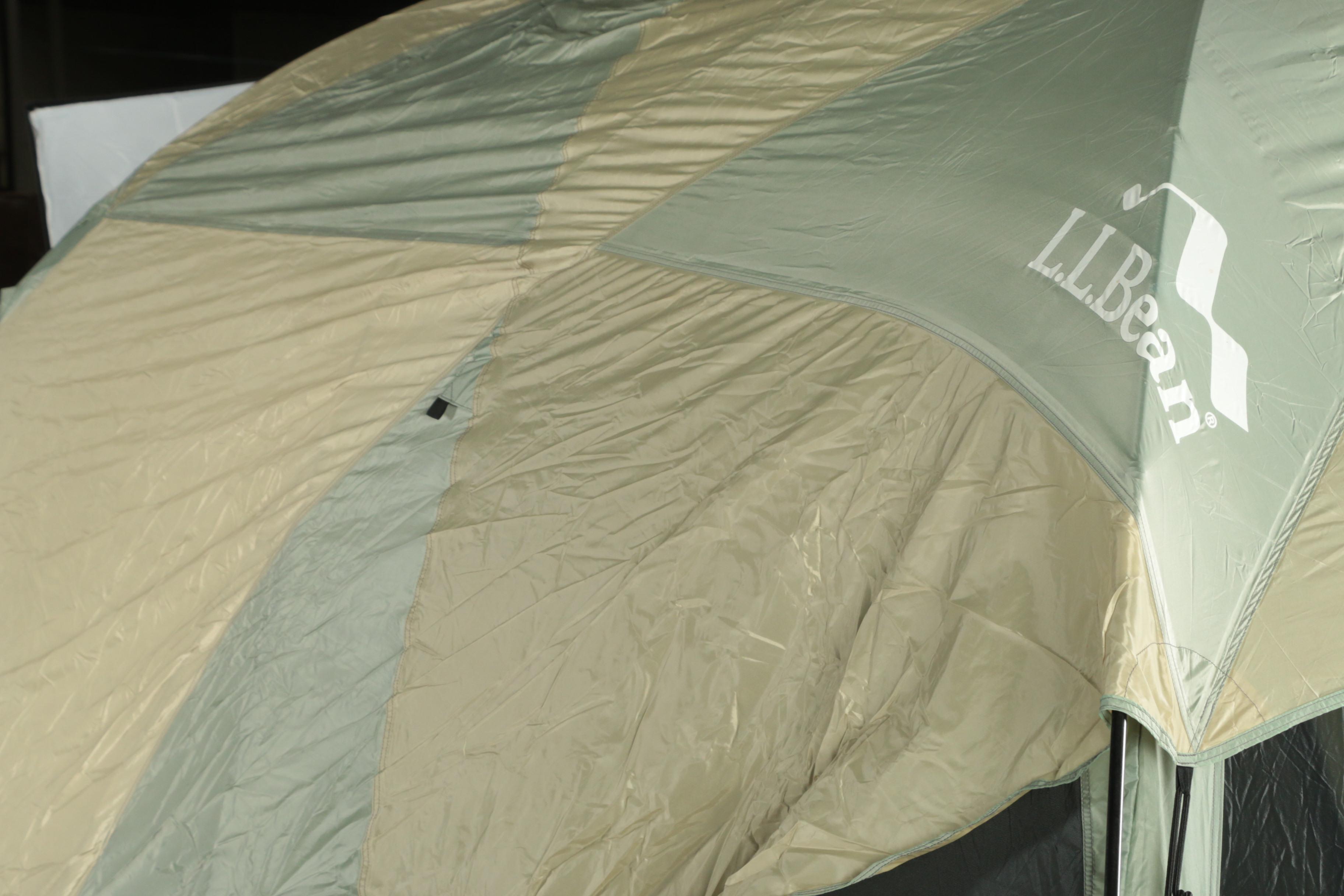 L.L. Bean King Pine Dome Camping Tent with Case