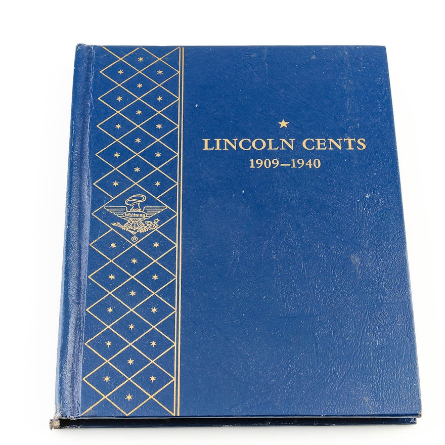 Whitman Lincoln Cents 1909-1940 Coin Folder