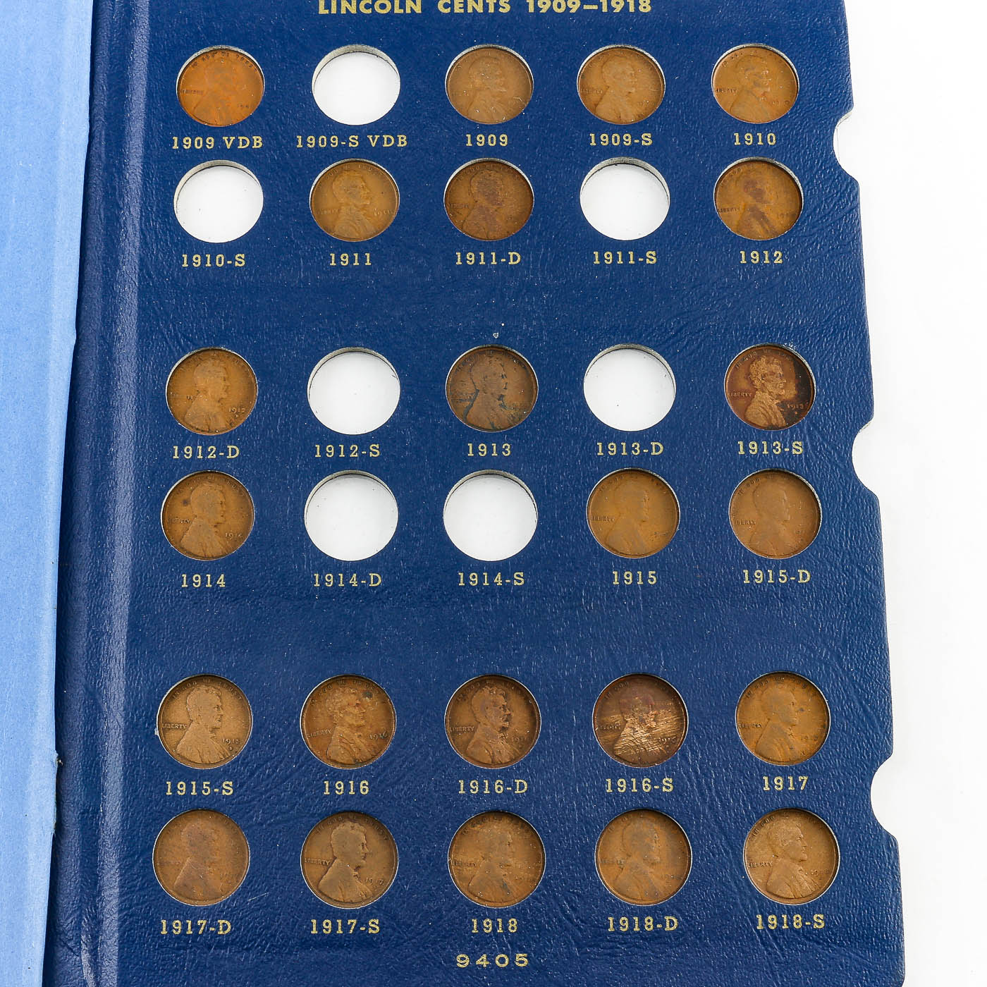 Whitman Lincoln Cents 1909-1940 Coin Folder