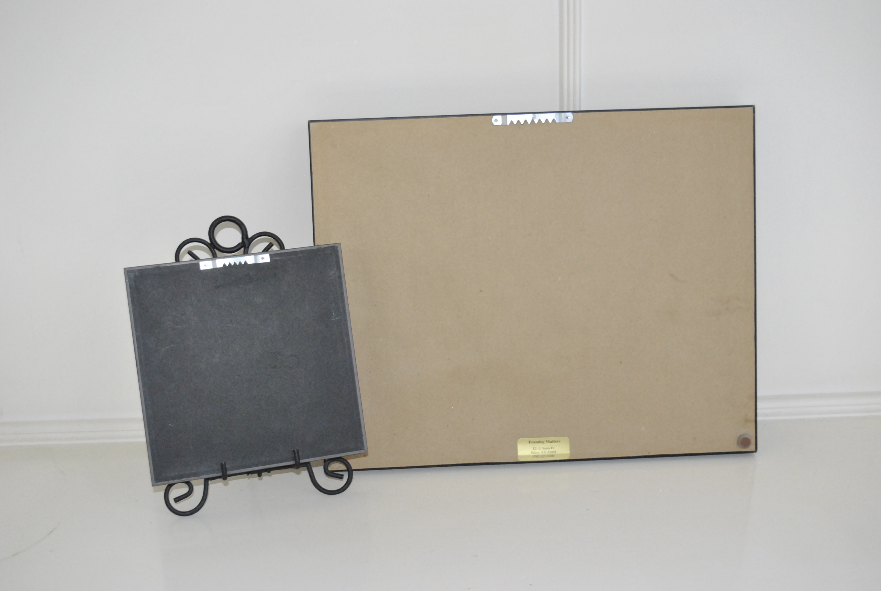 J. Burch Floral Acrylic Paintings