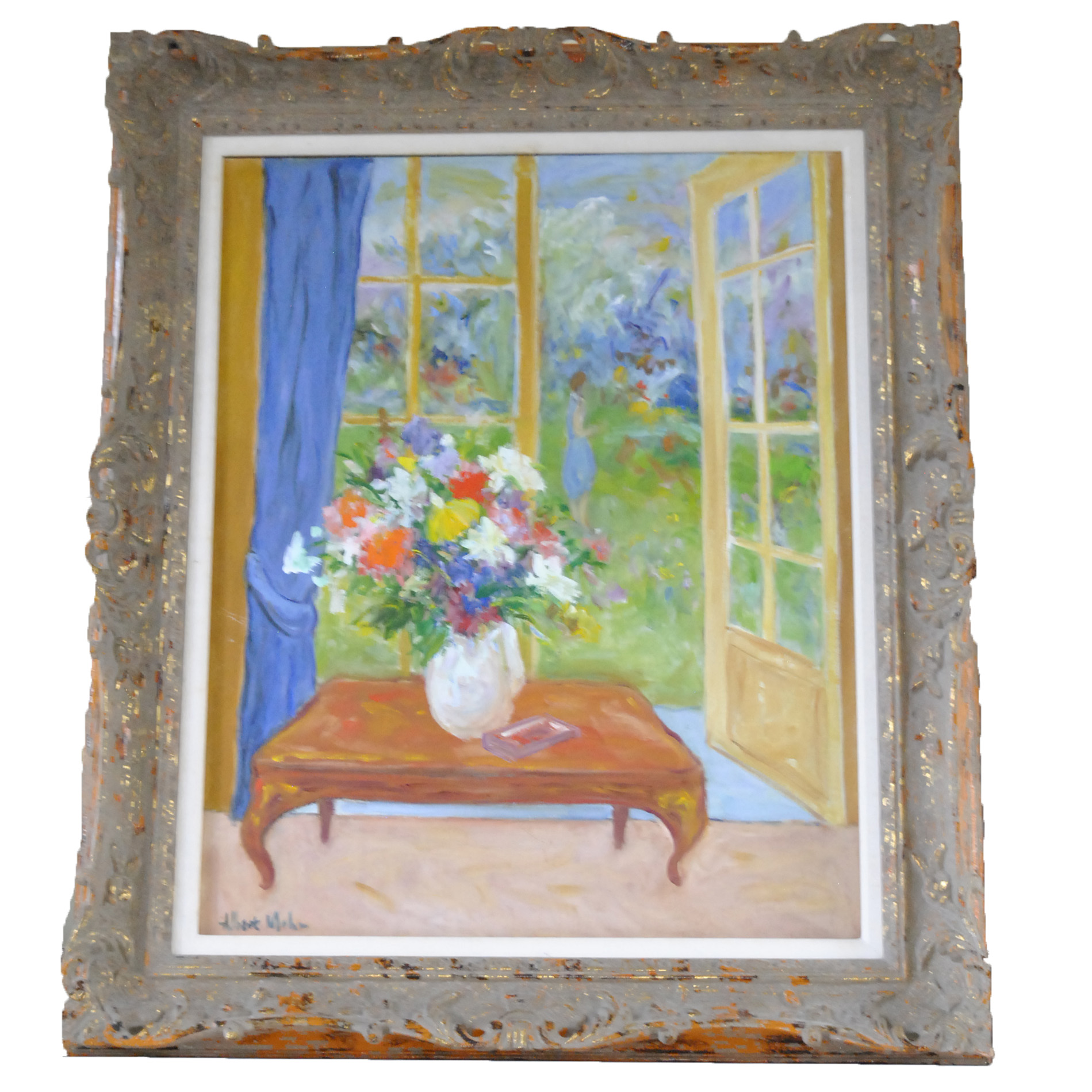 Albert Mohr Impressionist Style Oil Painting